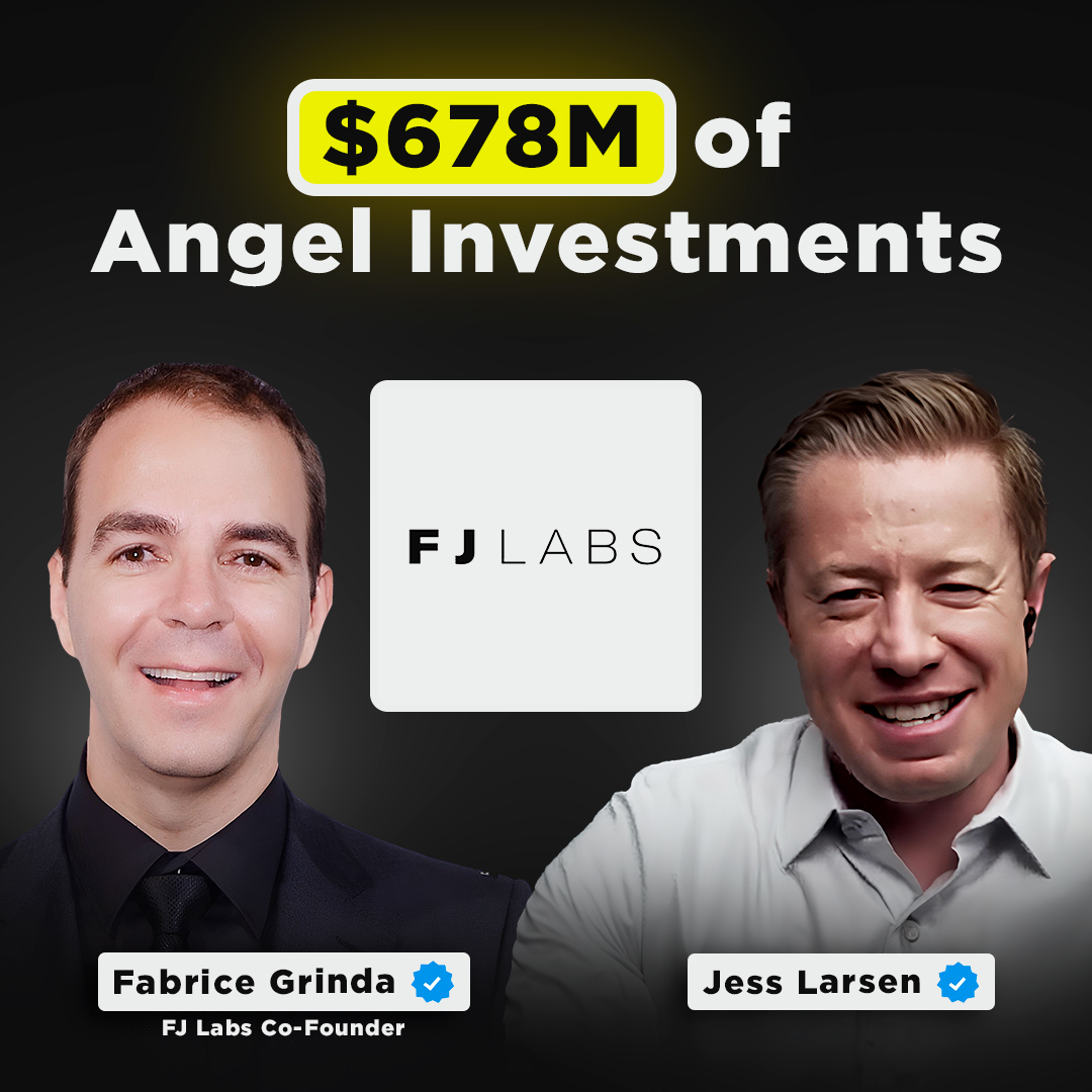 From $0 to 1100 Startups: Building a Billion-Dollar Portfolio | FJ Labs Co-Founder, Fabrice Grinda