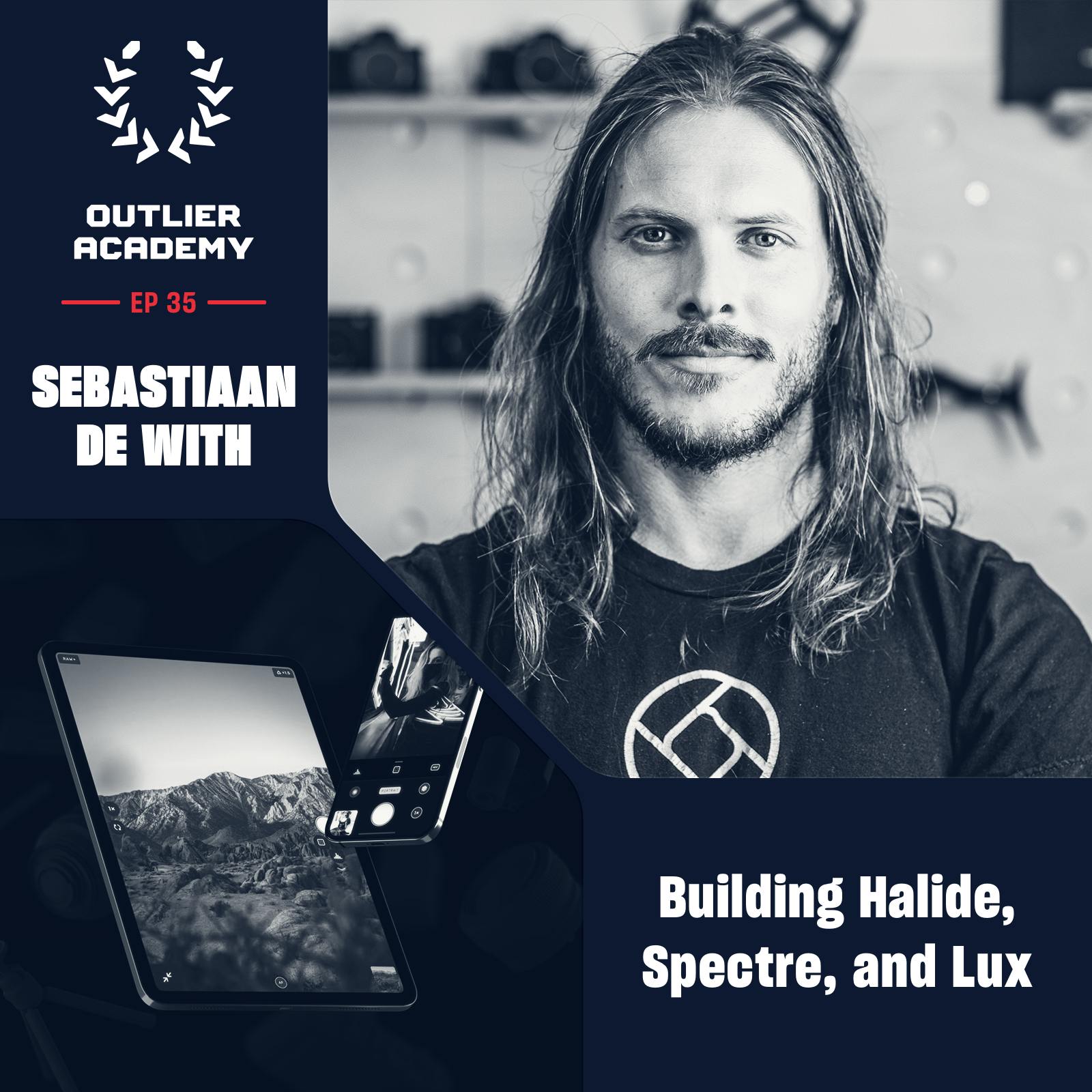 #35 Lux: On Building the Apple Design Award-Winning Apps Halide and Spectre | Sebastiaan de With, Co-Founder & Designer Image