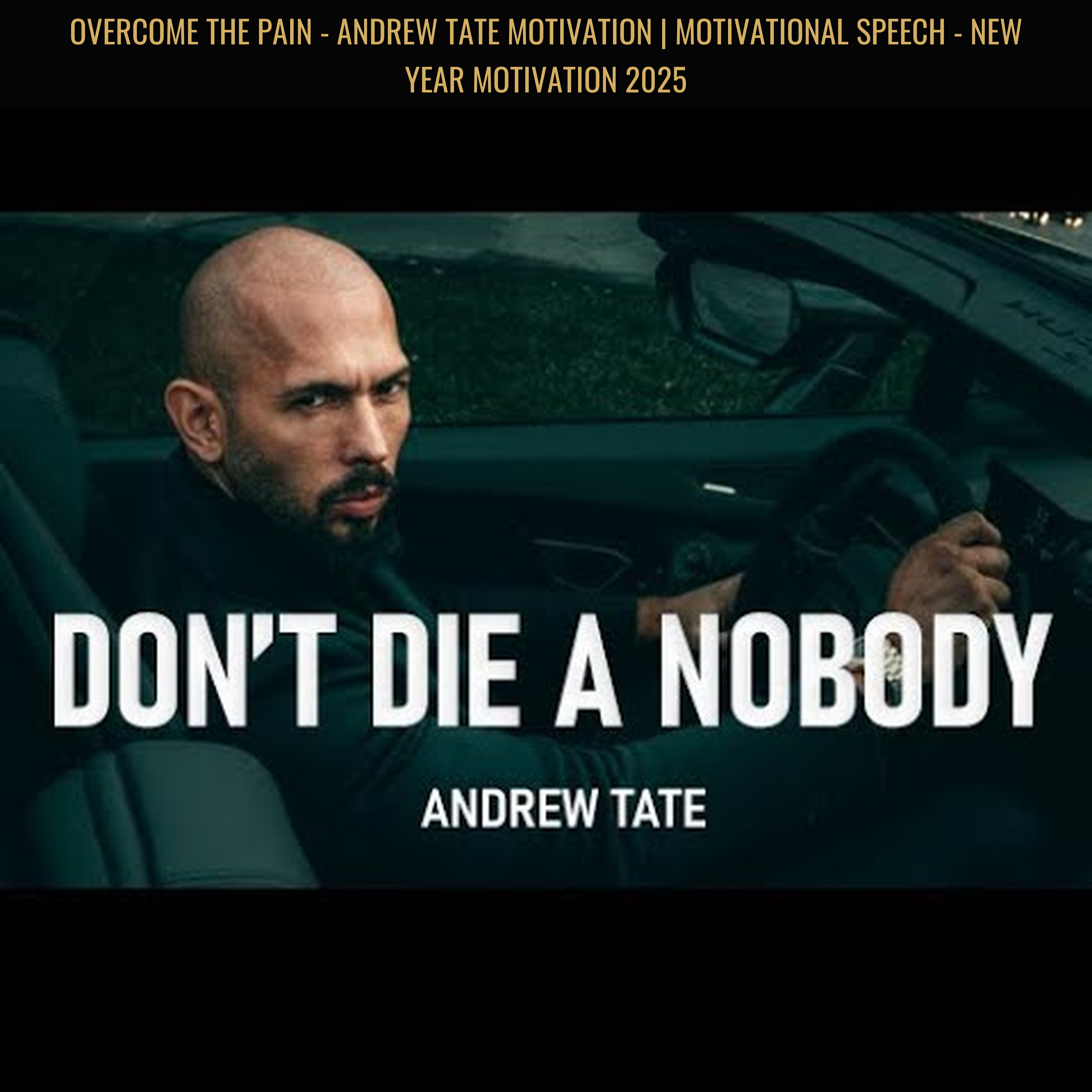 OVERCOME THE PAIN - Andrew Tate Motivation | Motivational Speech - NEW YEAR Motivation 2025
