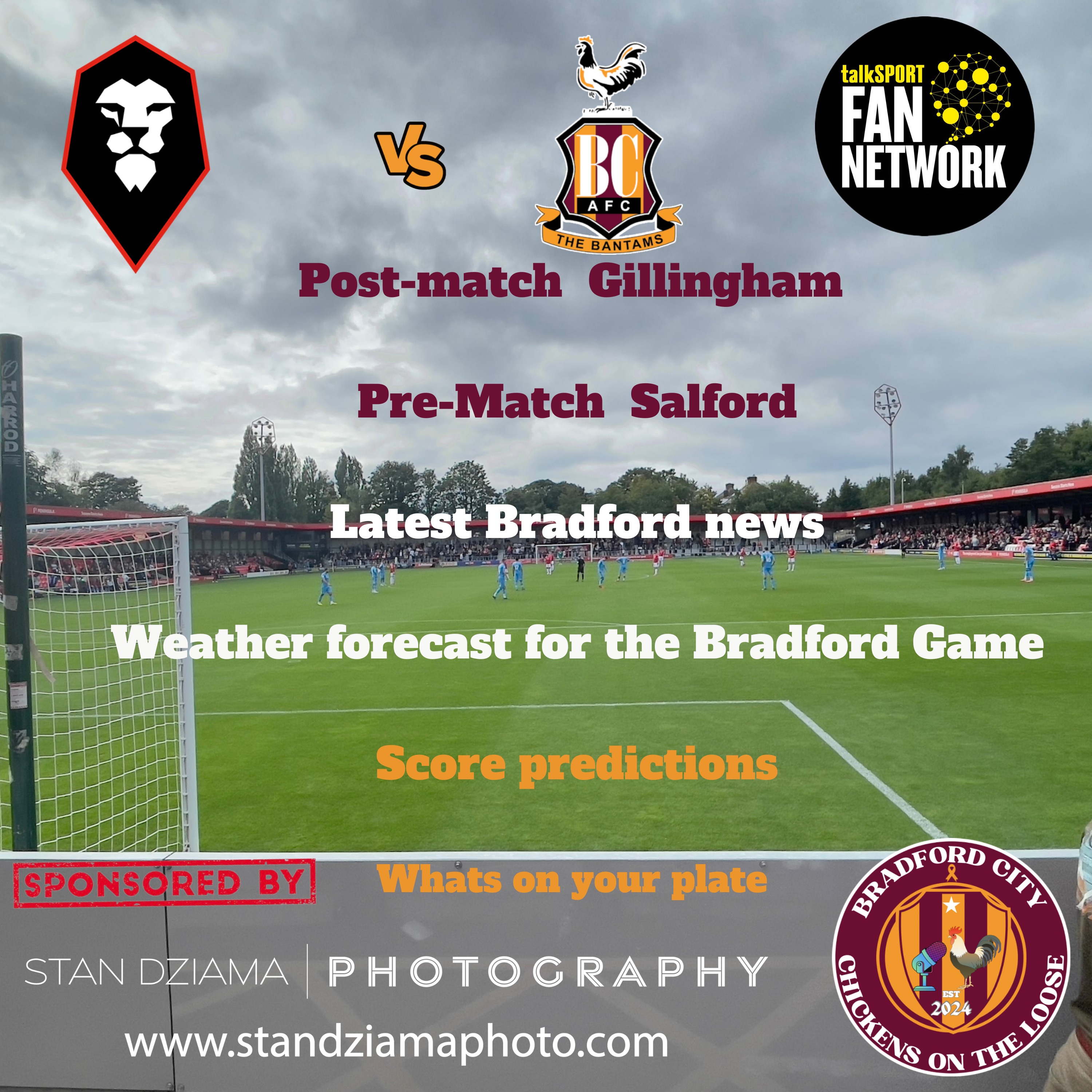 Ep 57) Salford vs Bradford preview episode artwork