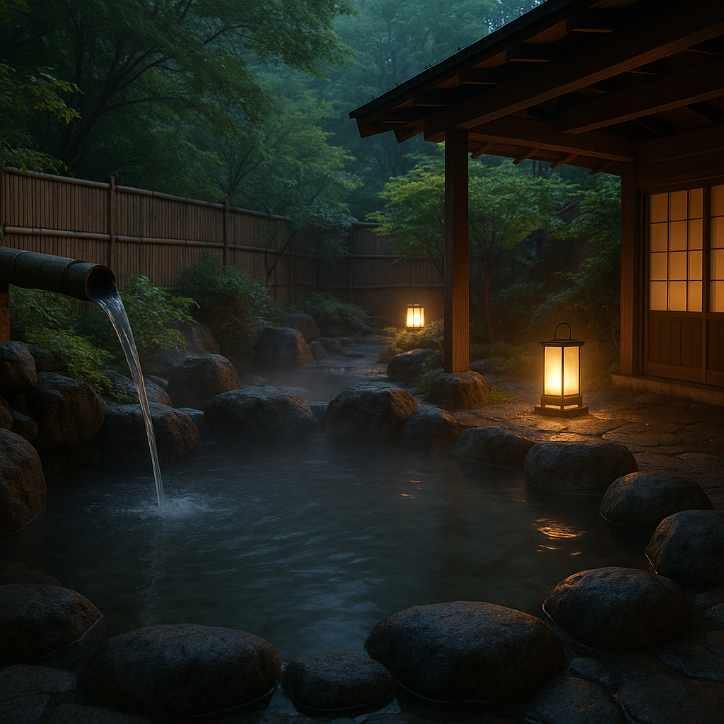 Japanese Hot Spring Spa Sound For Deep Relaxation