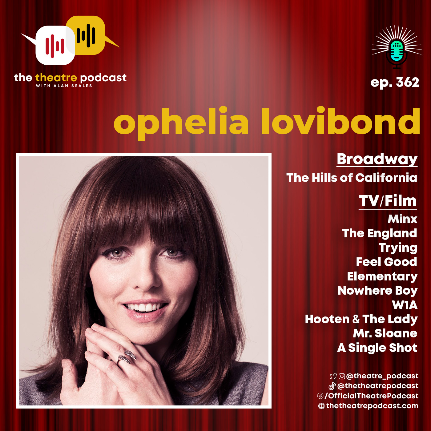 Ophelia Lovibond: The Hills (of California) Are Alive with the Sound of (Accents)