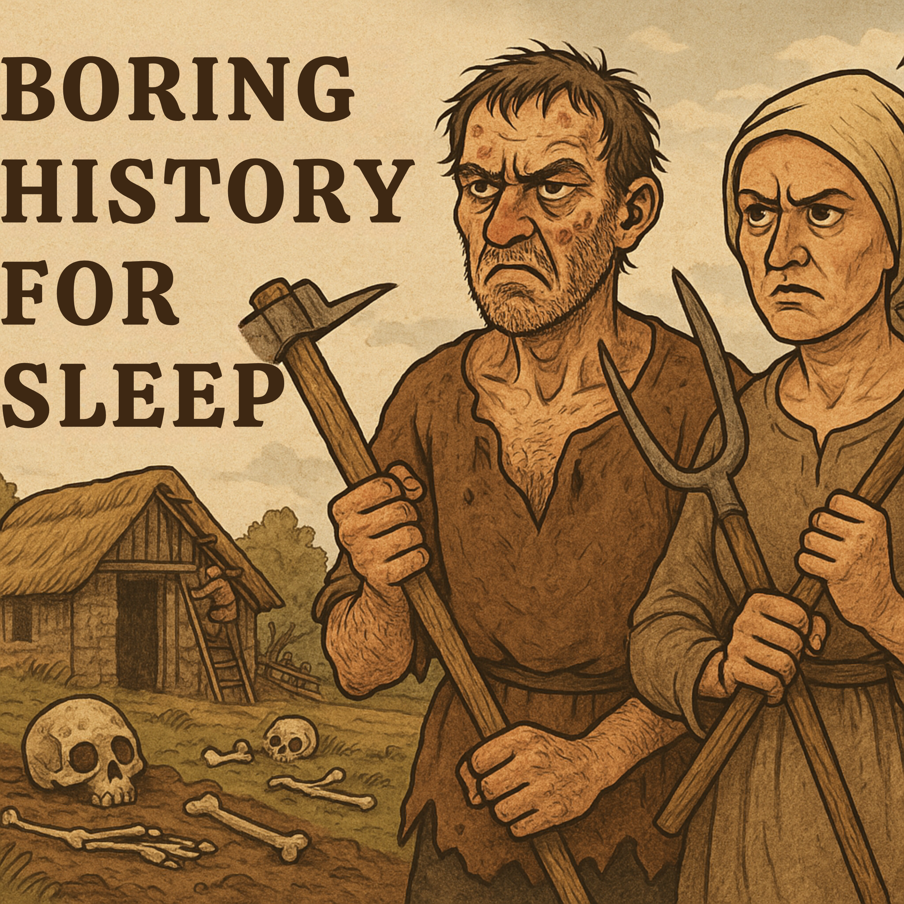 What Happened After the Black Death Ended | Boring History For Sleep