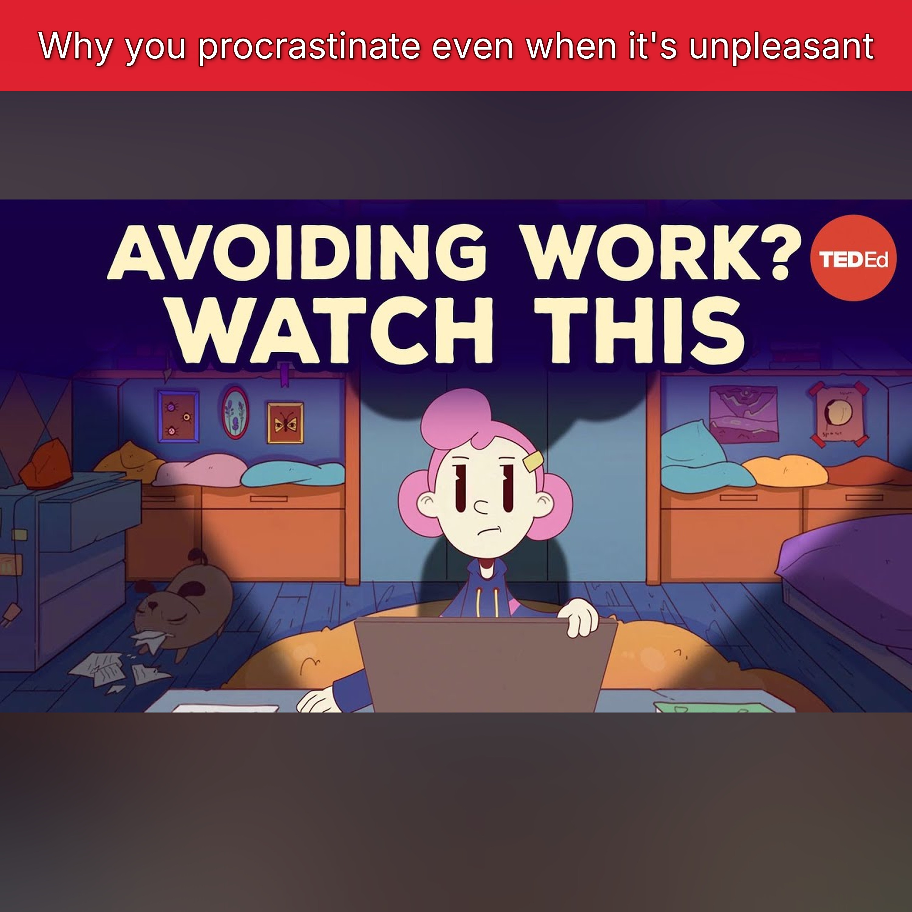 Why you procrastinate even when it's unpleasant episode artwork