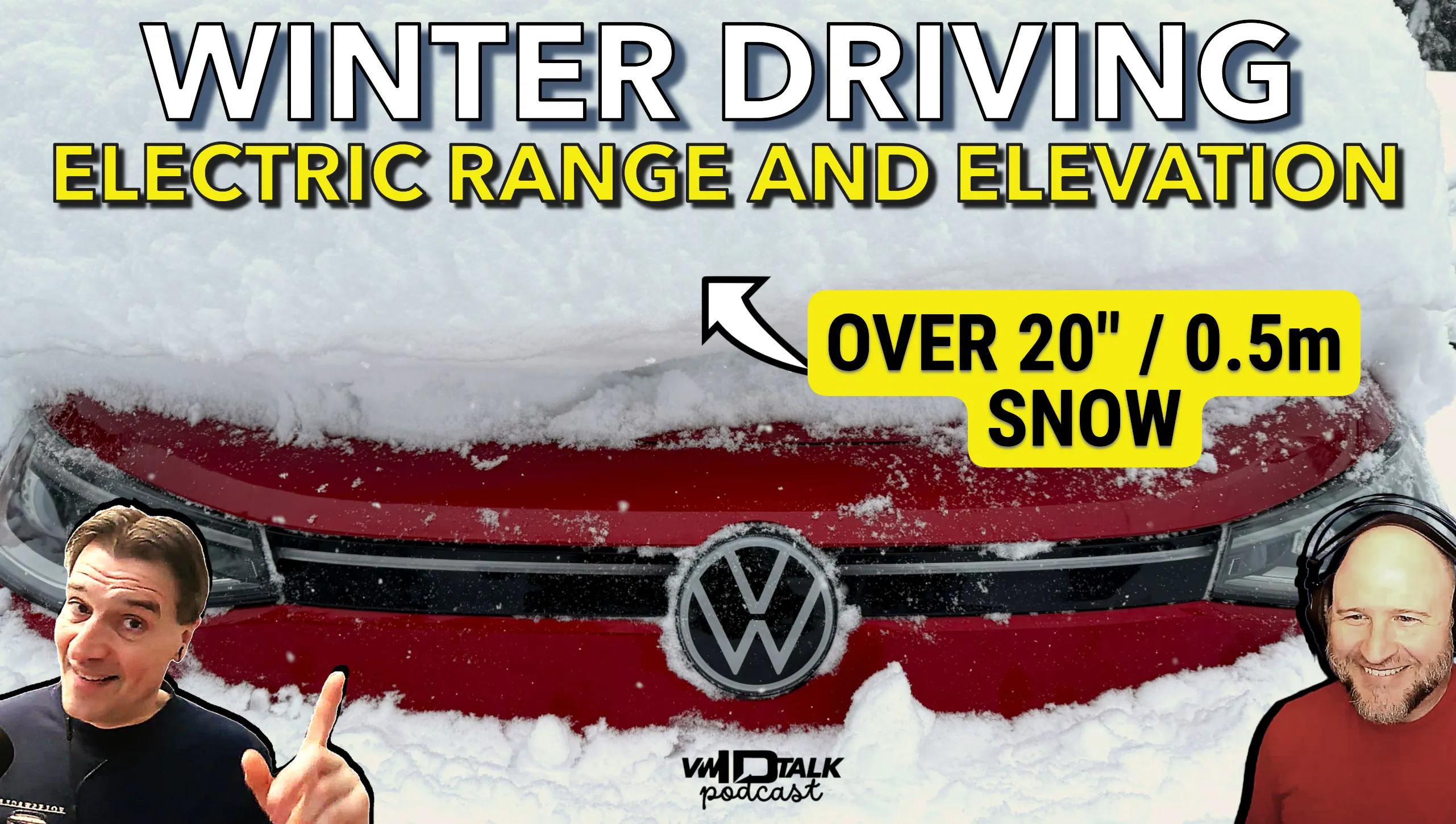 Episode 33: Winter EV Driving: Range and Elevation Lessons from a 20"+ Snow Storm episode artwork