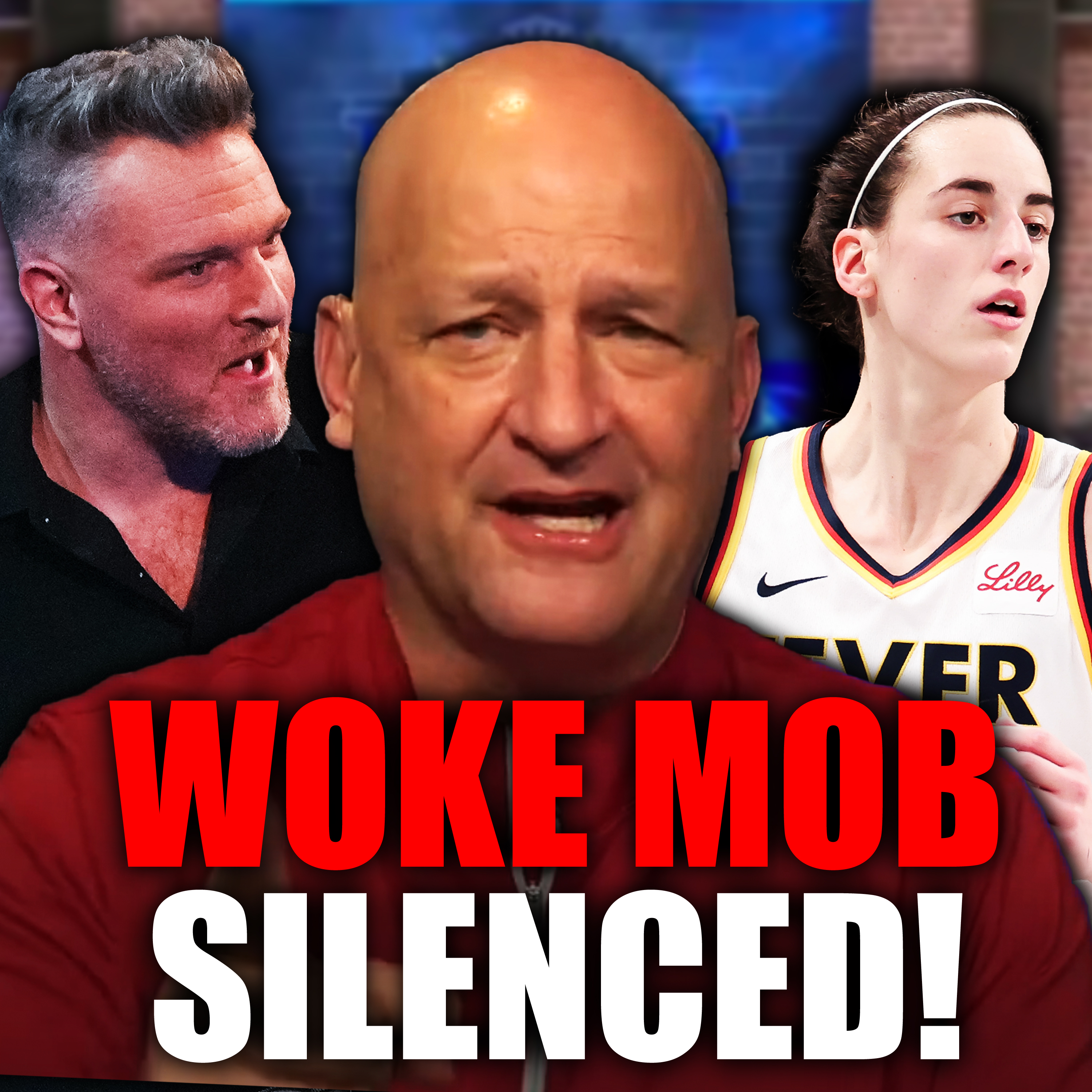 Caitlin Clark UNFAZED By Pat McAfee’s White B*tch Remark + Bobby Burack & Ryan Hollins | episode artwork