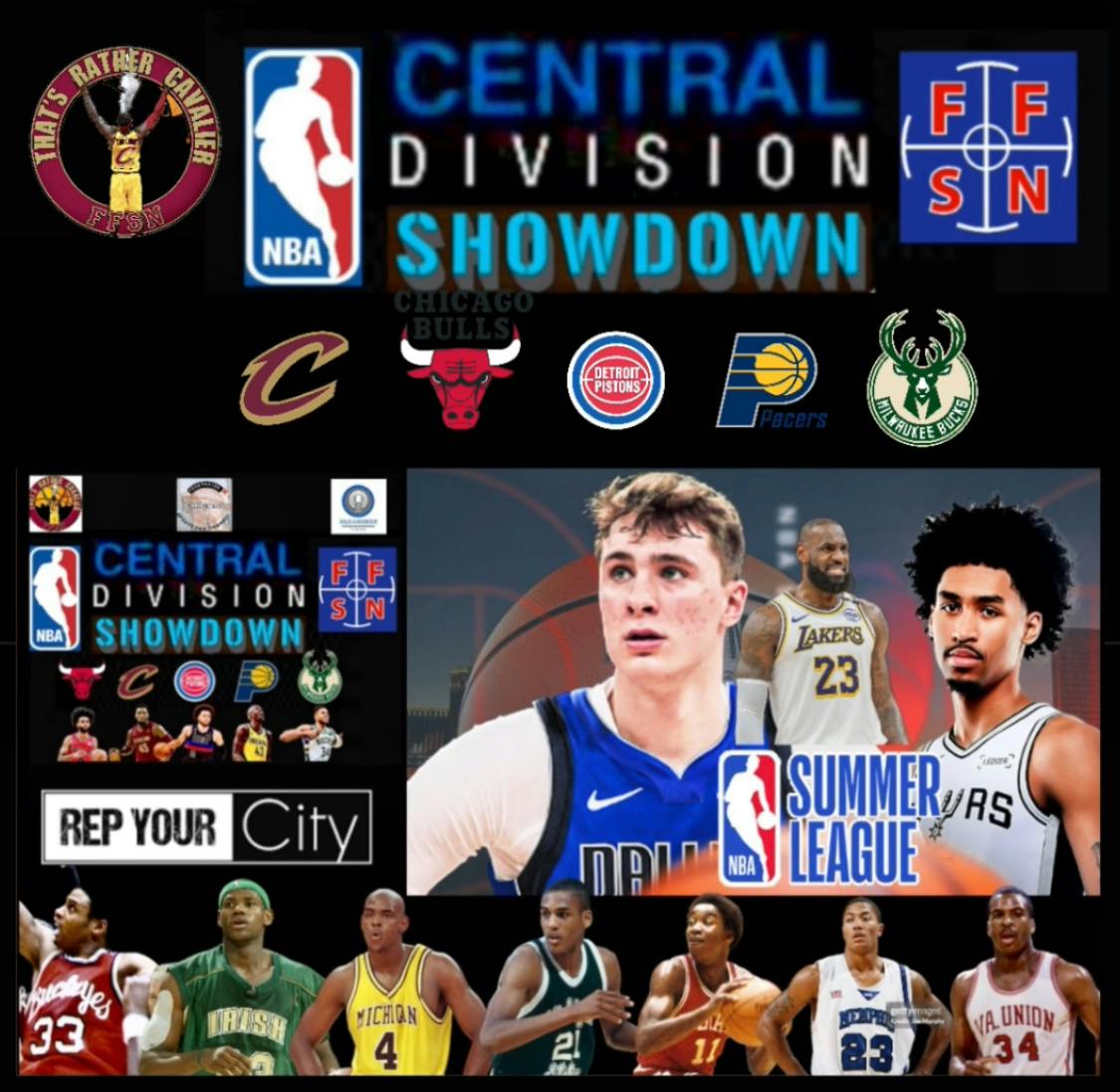 Central Division Showdown: Your City & State All-Time Starting 5 | Summer League Update