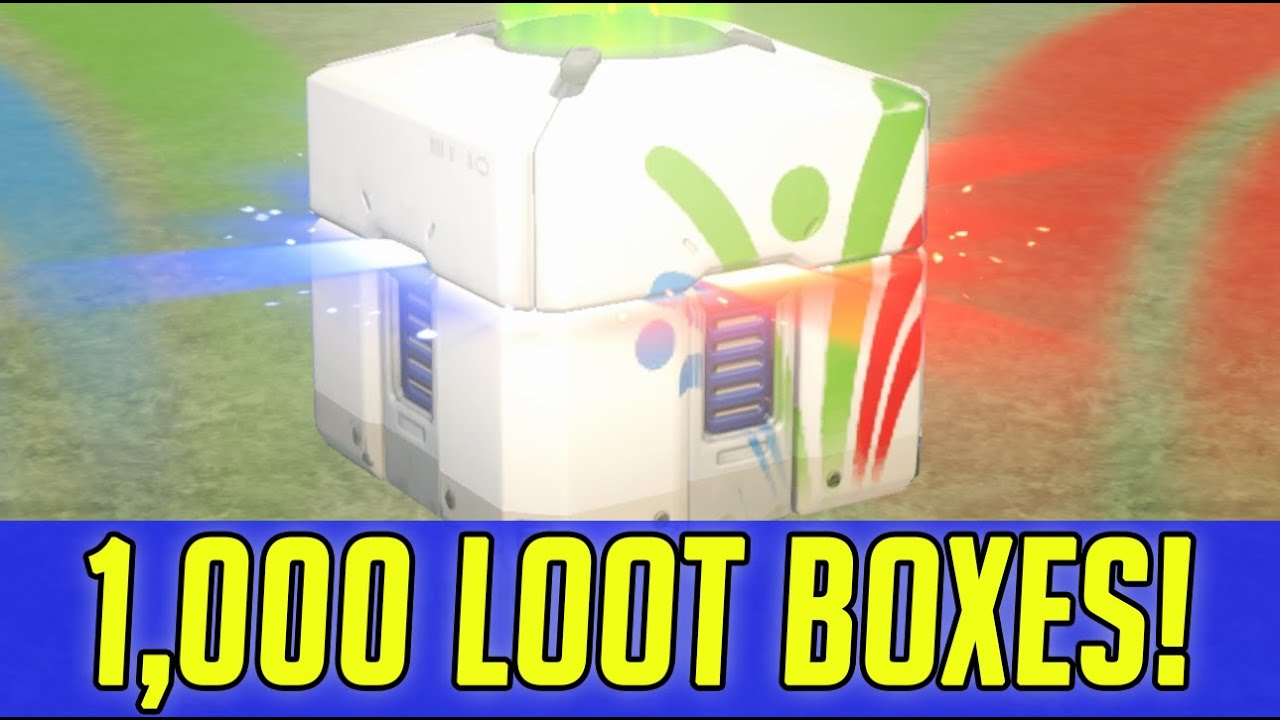 RICH KID BUYS 1,000 OVERWATCH LOOT BOXES : SUMMER GAME LOOT - Alex Becker Channel