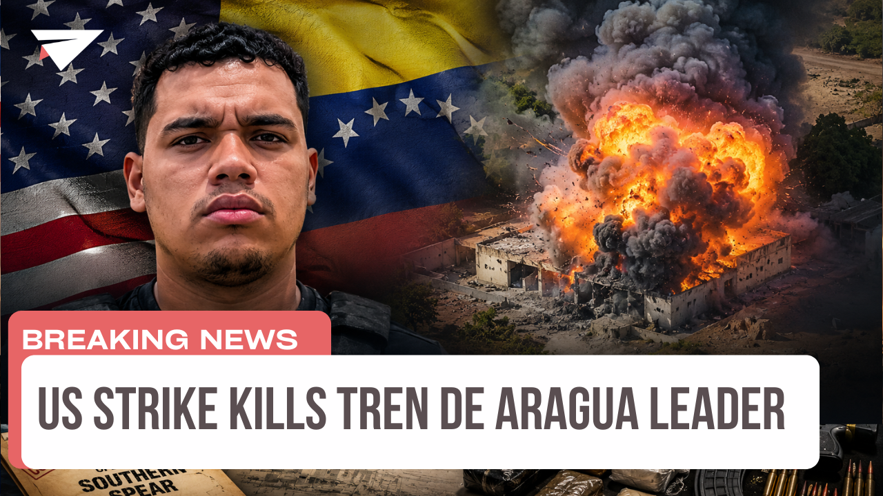 US Strike Kills Tren de Aragua Leader, Breaking News