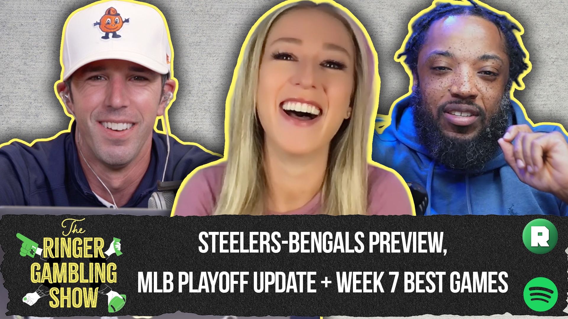 Steelers-Bengals Preview, MLB Playoff Update, and Best Bets for the Weekend | The Ringer Gambling Show