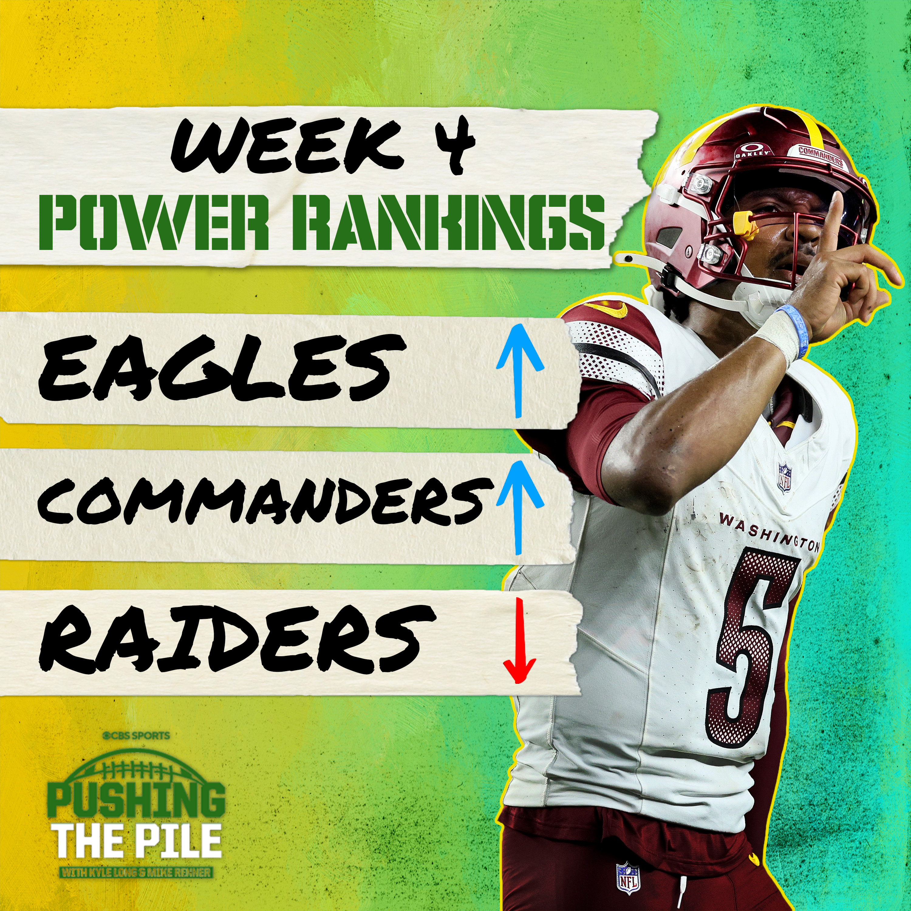 Week 4 Power Rankings: Commanders, Steelers and Eagles rocket up, Raiders plummet w/Pete Prisco