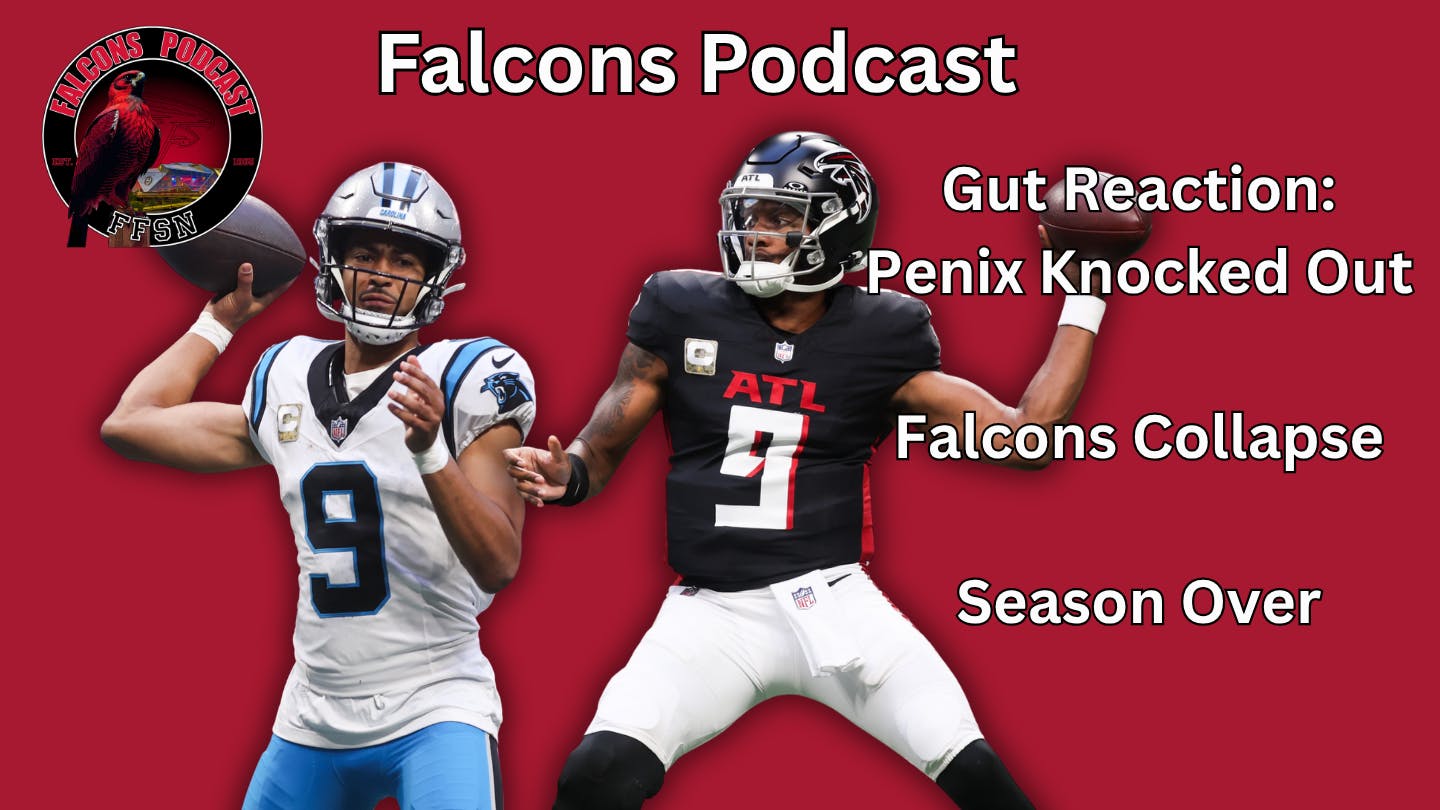 EP 331: GUT REACTION: Atlanta Falcons Collapse vs. Carolina Panthers EP 331: GUT REACTION: Atlanta Falcons Collapse vs. Carolina Panthers