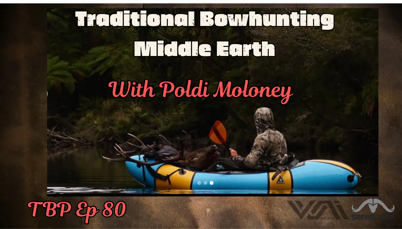 Traditional Bowhunting Middle Earth with Guest Poldi Moloney episode artwork