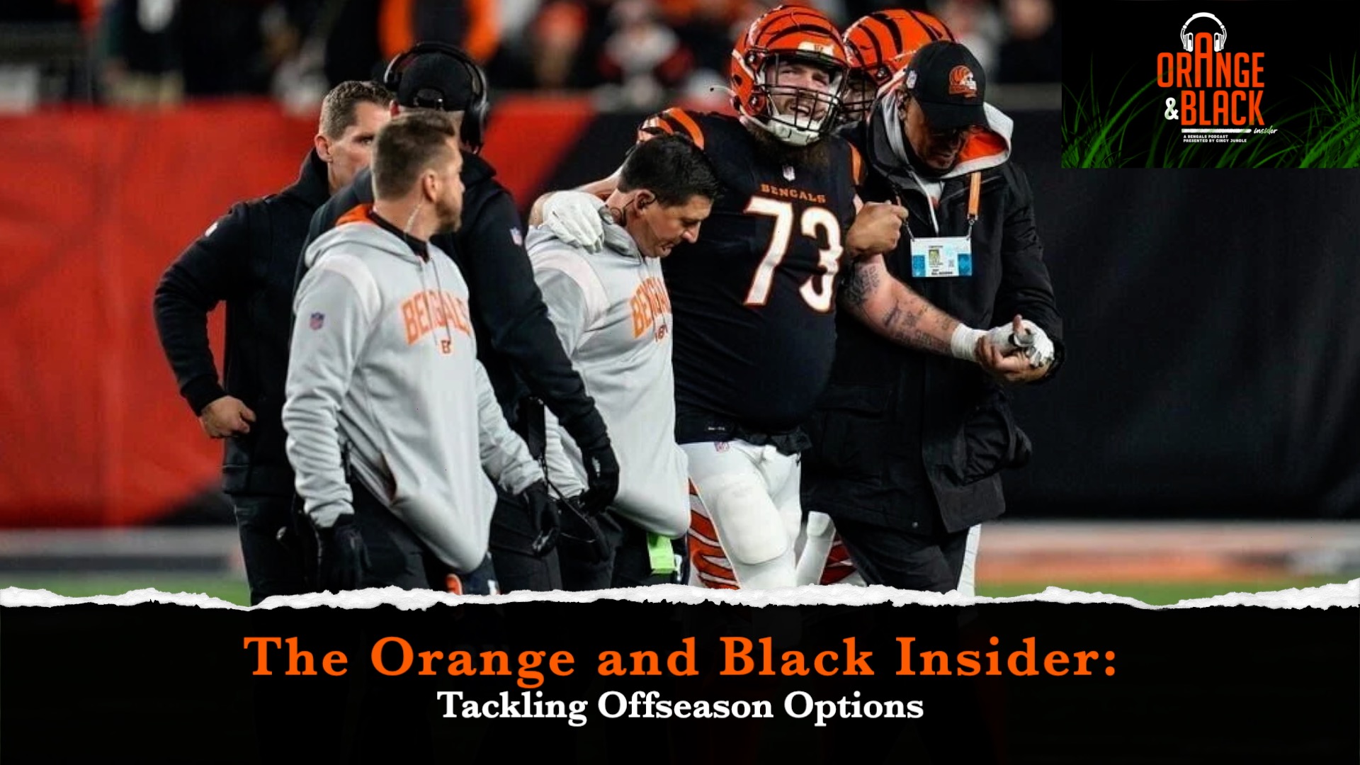The Orange and Black Insider Bengals podcast: Tackling Offseason Options episode artwork