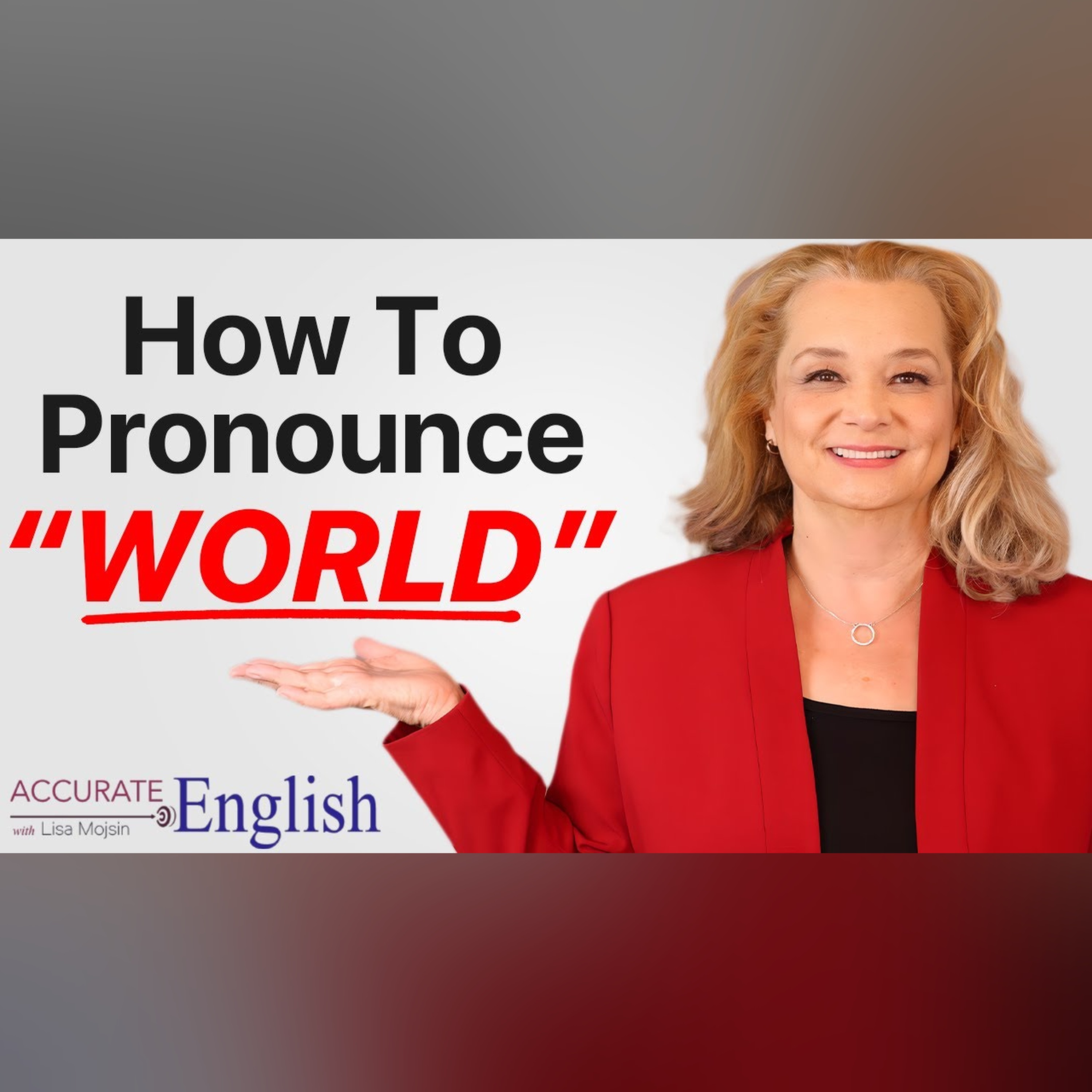 Difficult words "world", etc.| Accurate English episode artwork