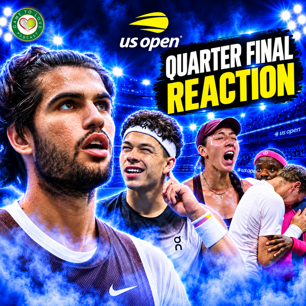 SHELTON SHOCKS ALCARAZ! 😱 TIAFOE COMEBACK 🙌🏾 Saba vs Pegula 🔥 US Open 2026 | GTL Tennis Podcast