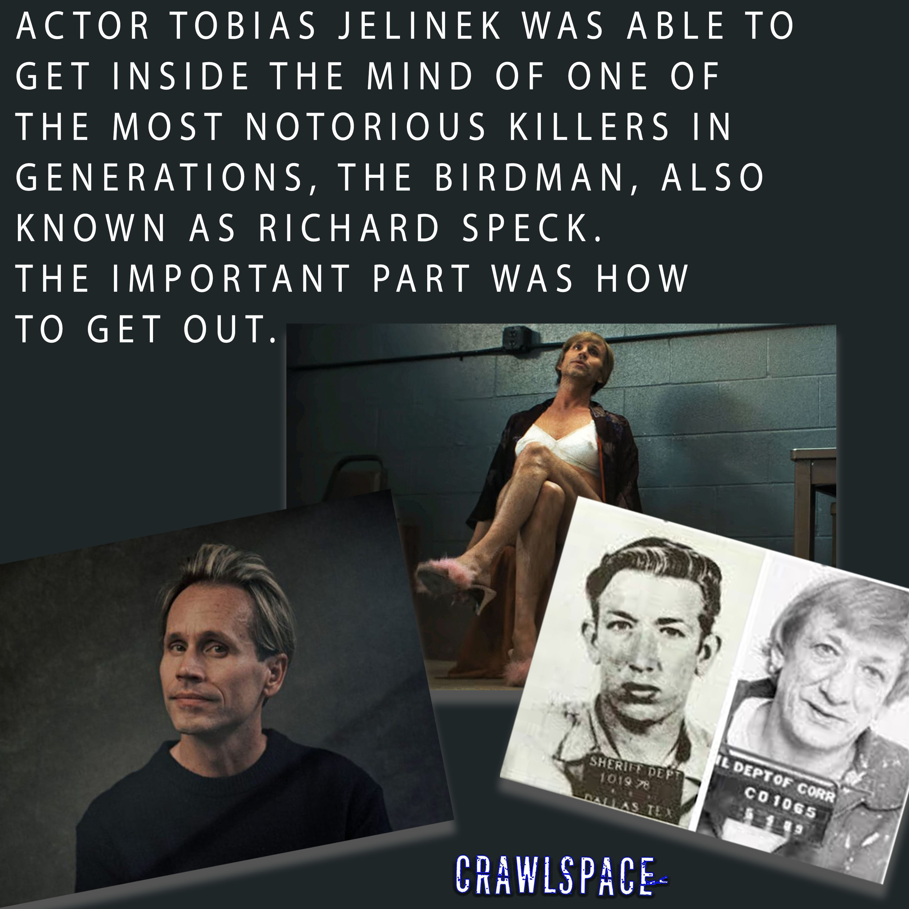 607 // Being Richard Speck w/ Tobias Jelinek