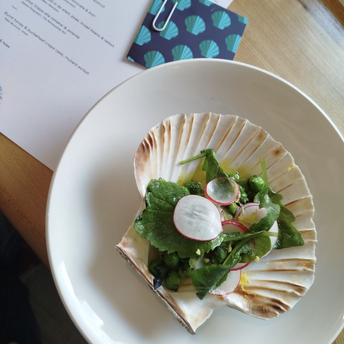 The challenge with Scottish scallops