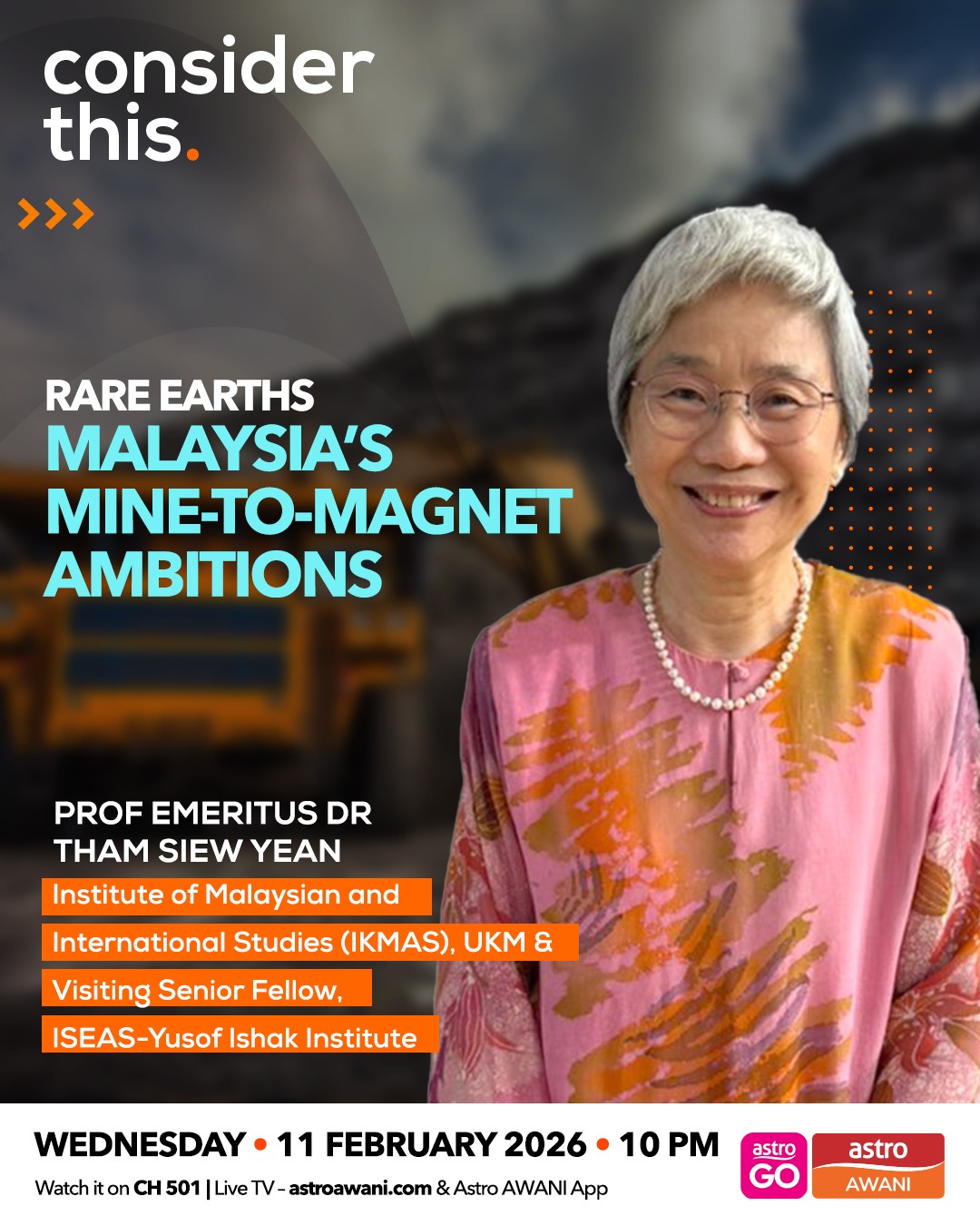 Consider This: Rare Earths — Malaysia’s Mine-to-Magnet Ambitions