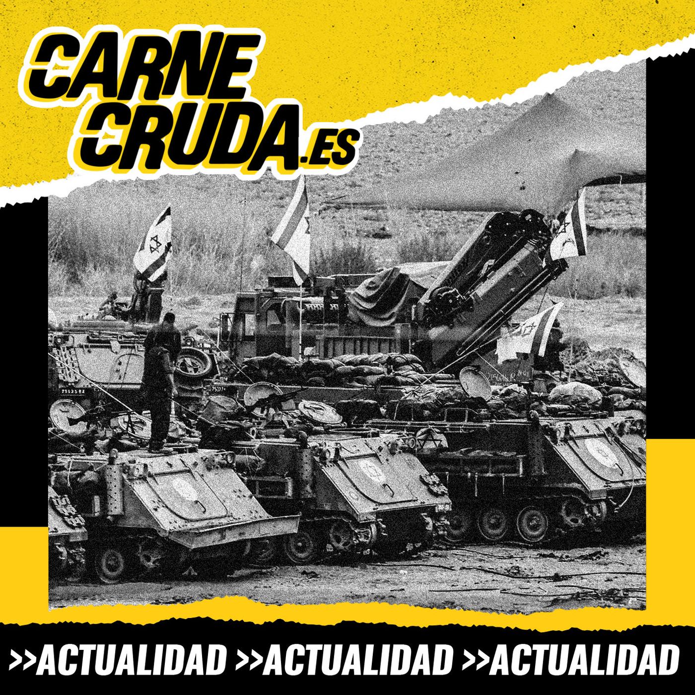 Qué quiere hacer Israel con Gaza (CARNE CRUDA #1275)