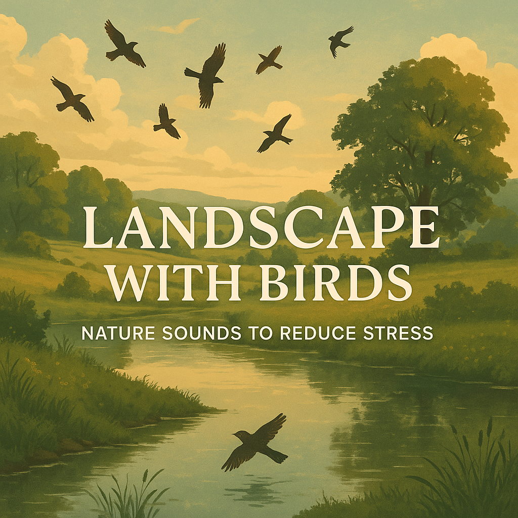 Landscape with Birds | Nature Sounds to Reduce Stress