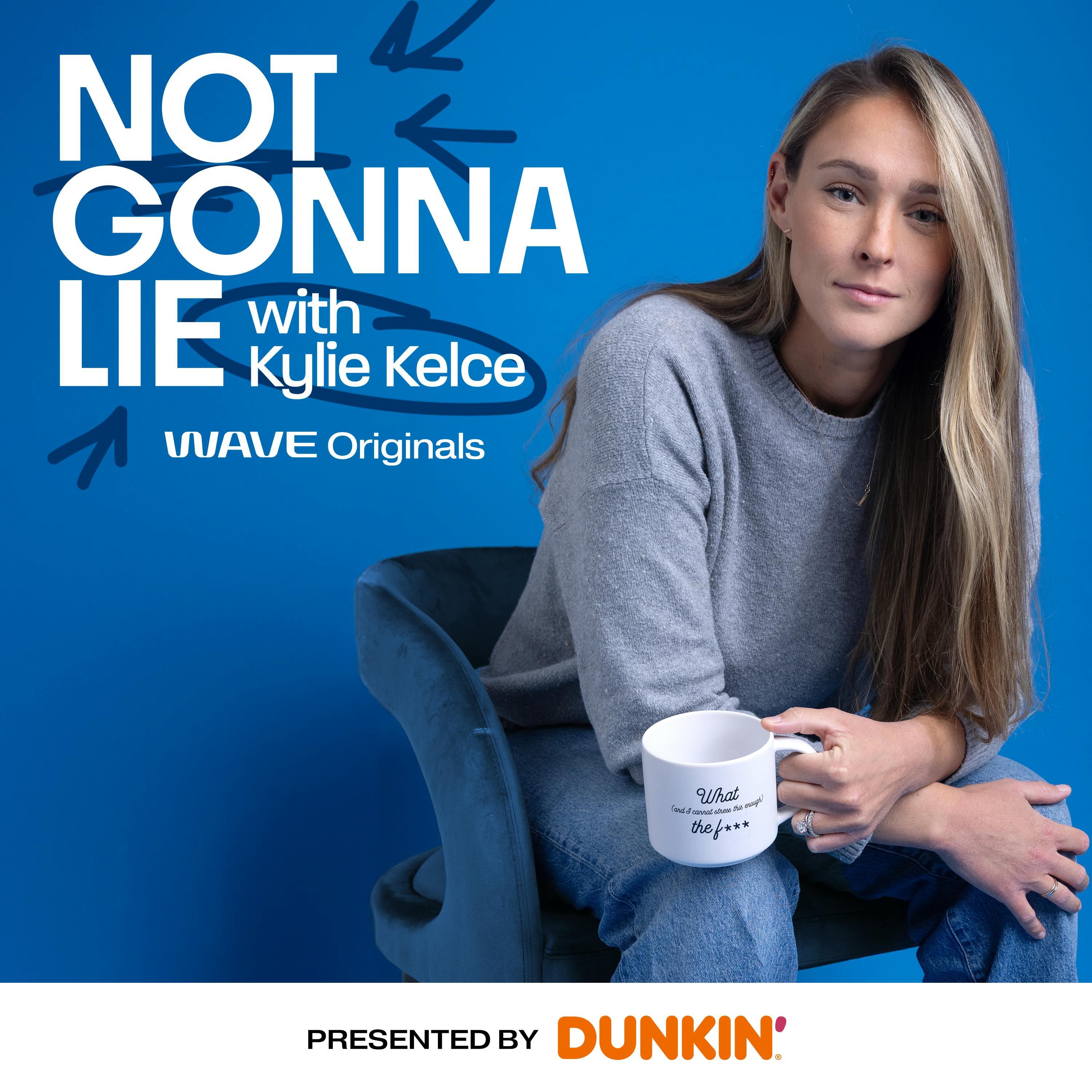Kylie & JWoww on Jersey Shore Duck Phone, Backflips at the Club & Eagles Autism Community | Ep. 24 — Not Gonna Lie with Kylie Kelce cover