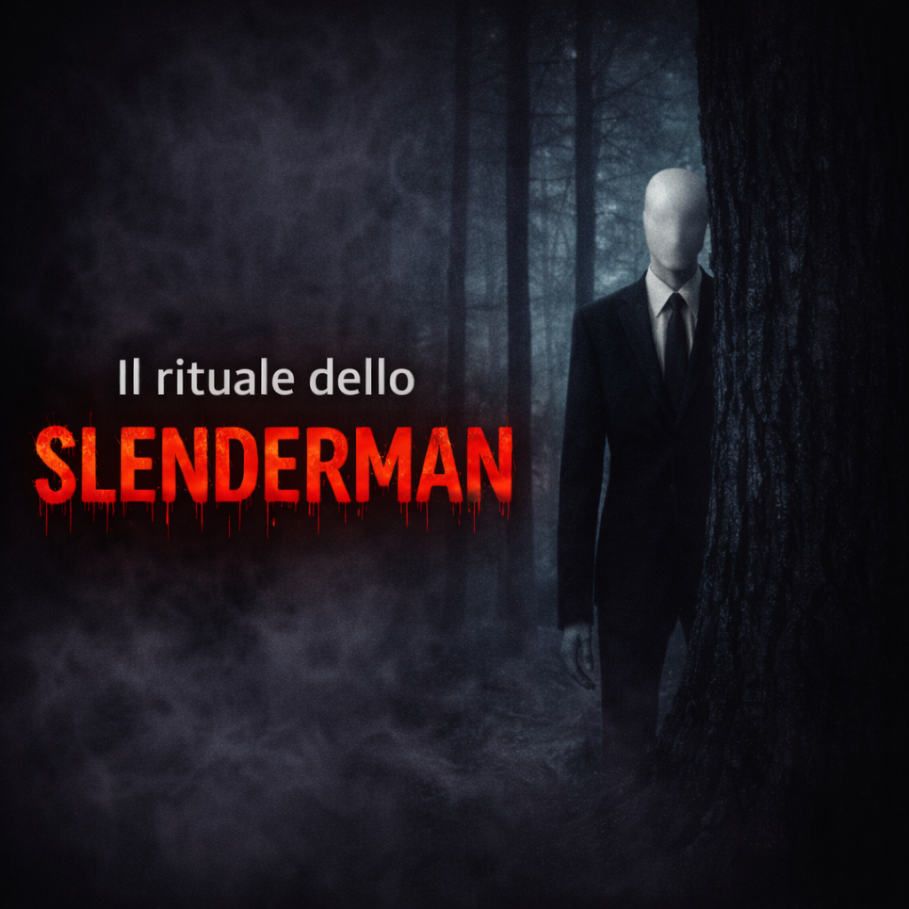 Faccio il pericoloso rituale paranormale dello Slenderman di notte
