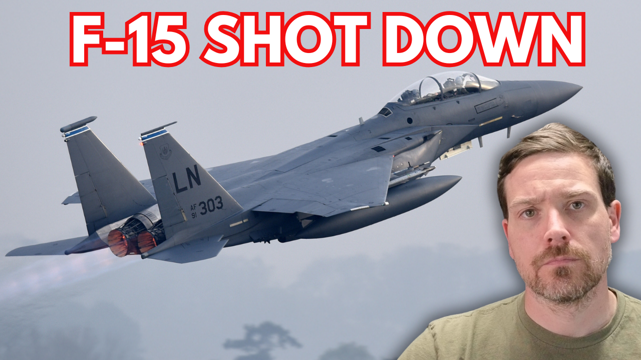 First US Jet Shot Down Over Iran - Search Efforts Underway episode artwork