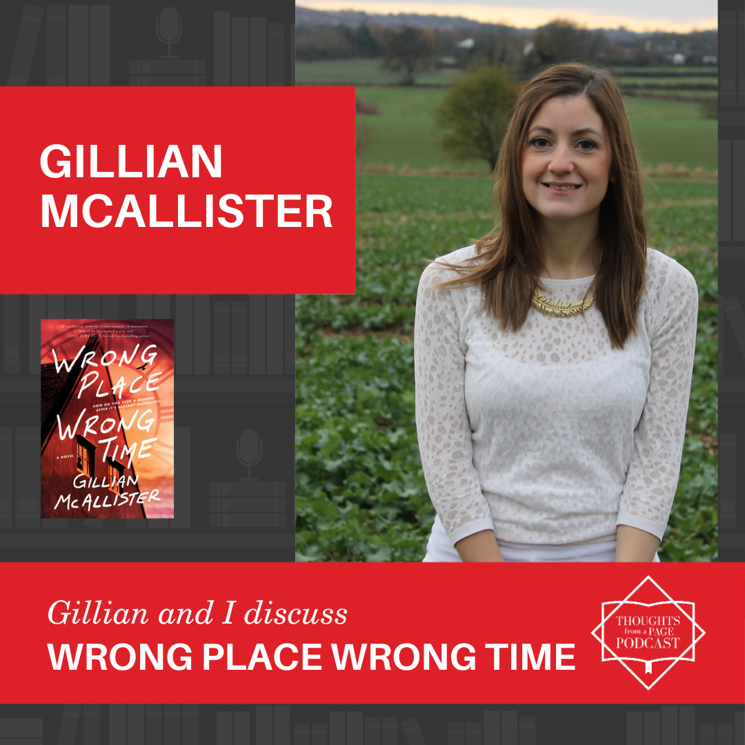 Interview with Gillian McAllister - WRONG PLACE WRONG TIME