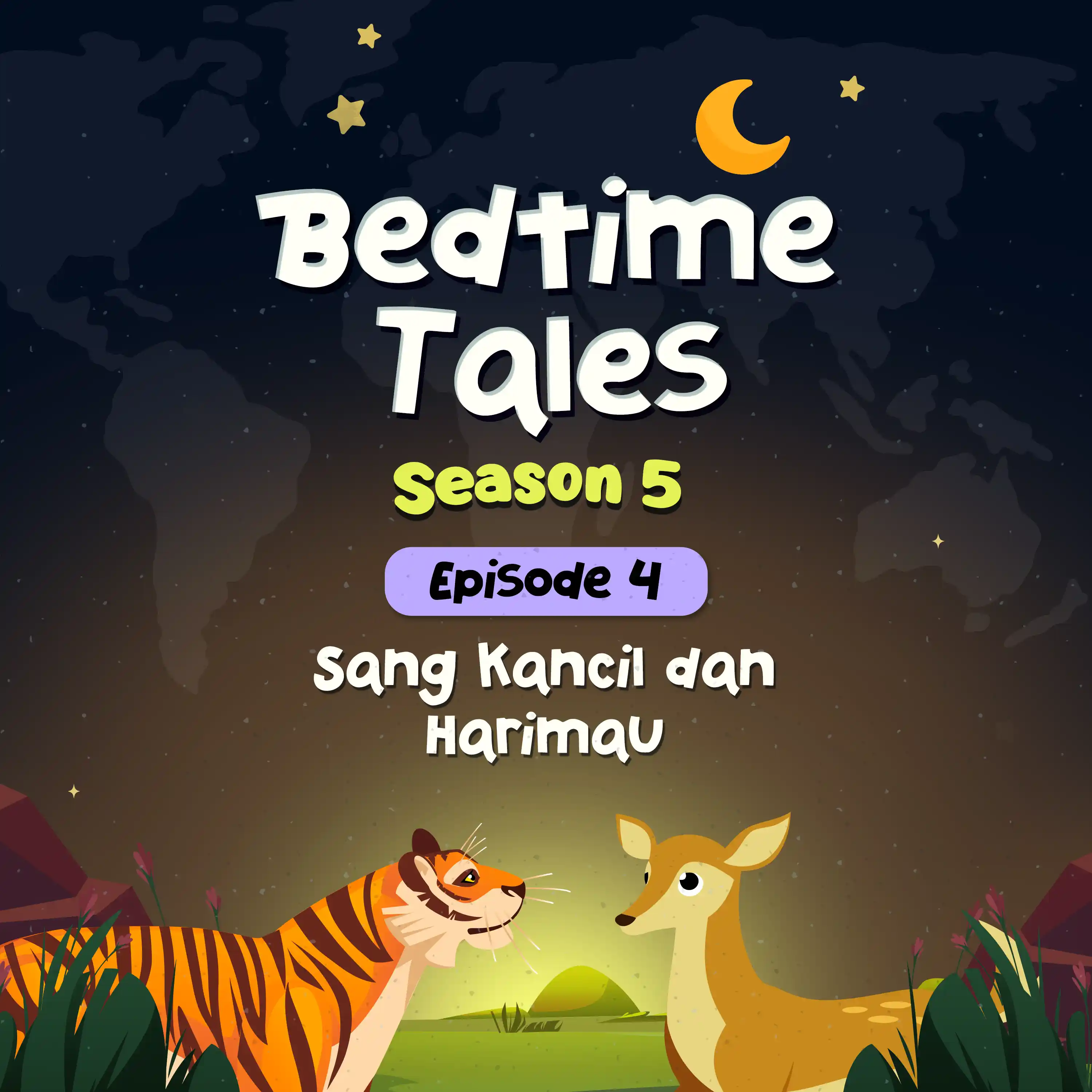 Sang Kancil dan Harimau | Bedtime Tales S5E4