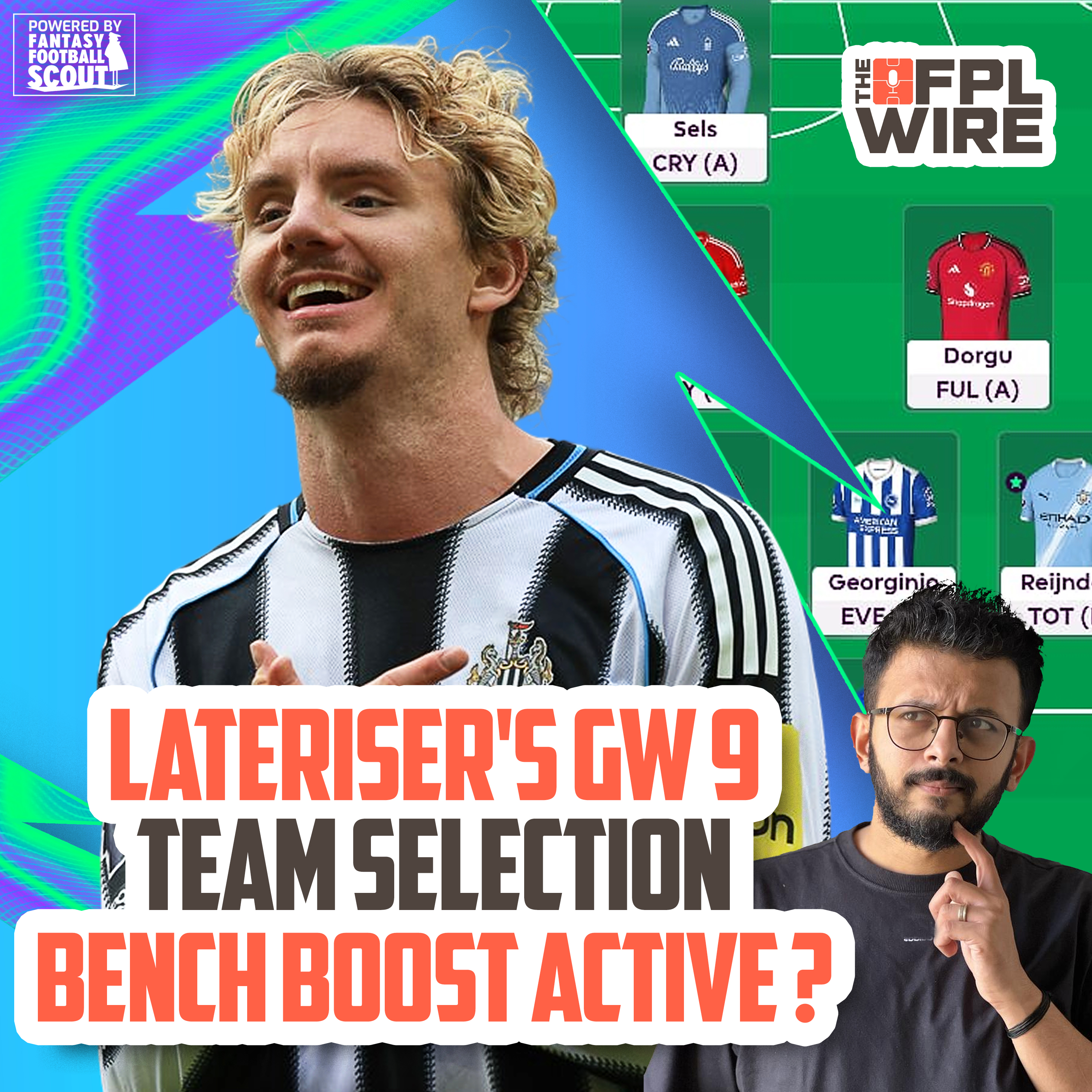BB Active? LR's Gameweek 9 Team Selection |Top 200x3| The FPL Wire | Fantasy Premier League 2025/26