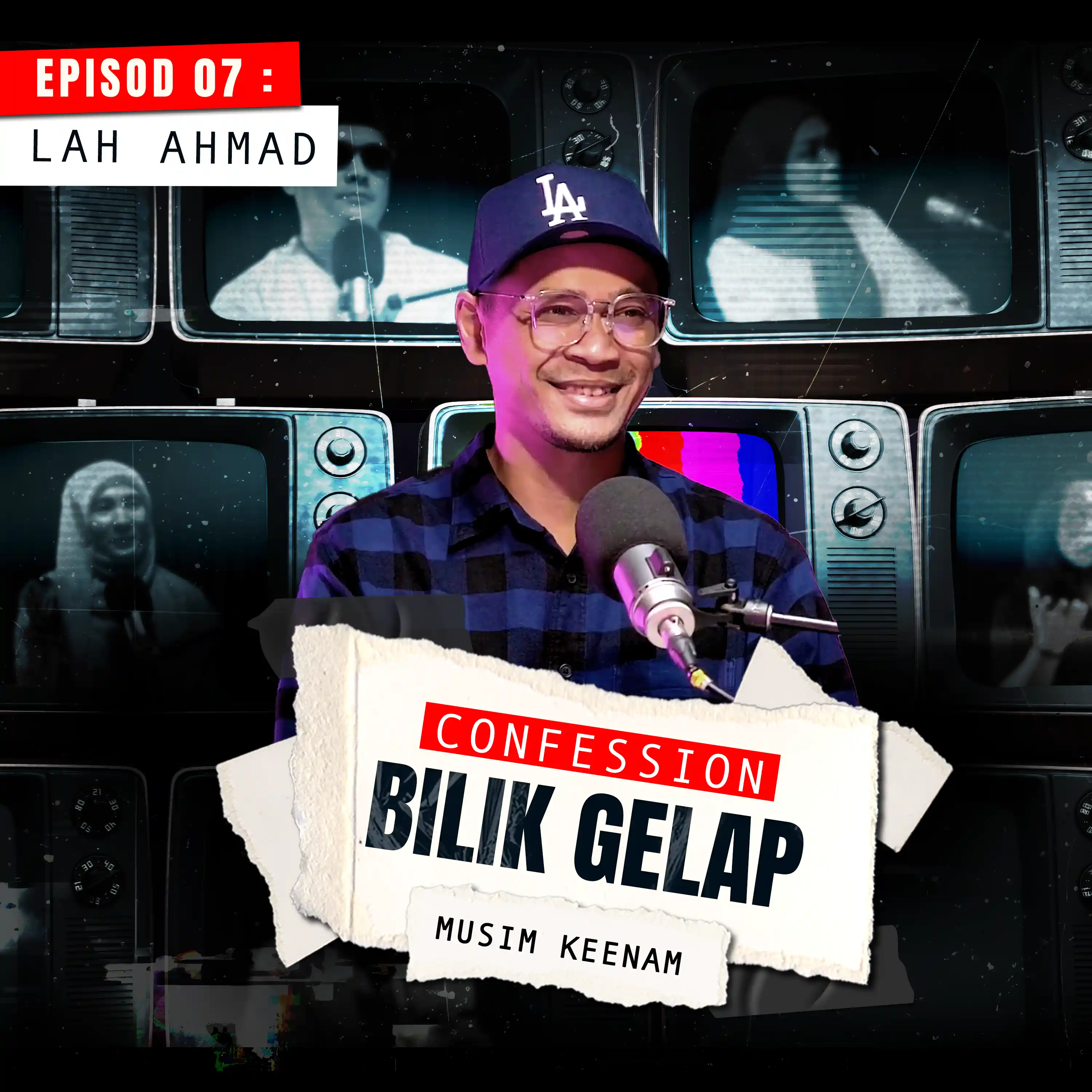 Dulu Kejar Duit Dan Dunia, Tapi Kini Allah Beri Ketenangan - Lah Ahmad | Confession Bilik Gelap S6EP7