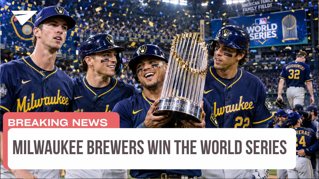Milwaukee Brewers are World Series champions, Breaking News episode artwork