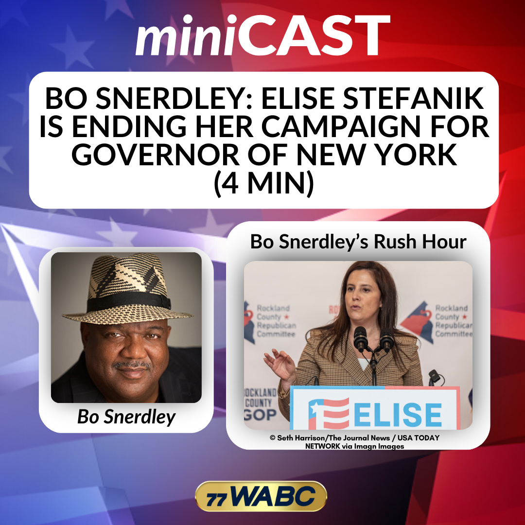 Bo Snerdley: Elise Stefanik Is Ending Her Campaign for Governor of New York (4 min) |12-19-25