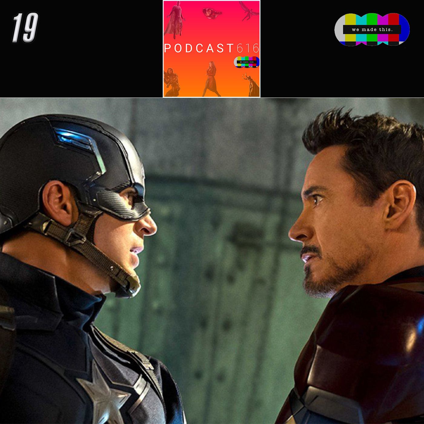 Captain America: Civil War episode artwork