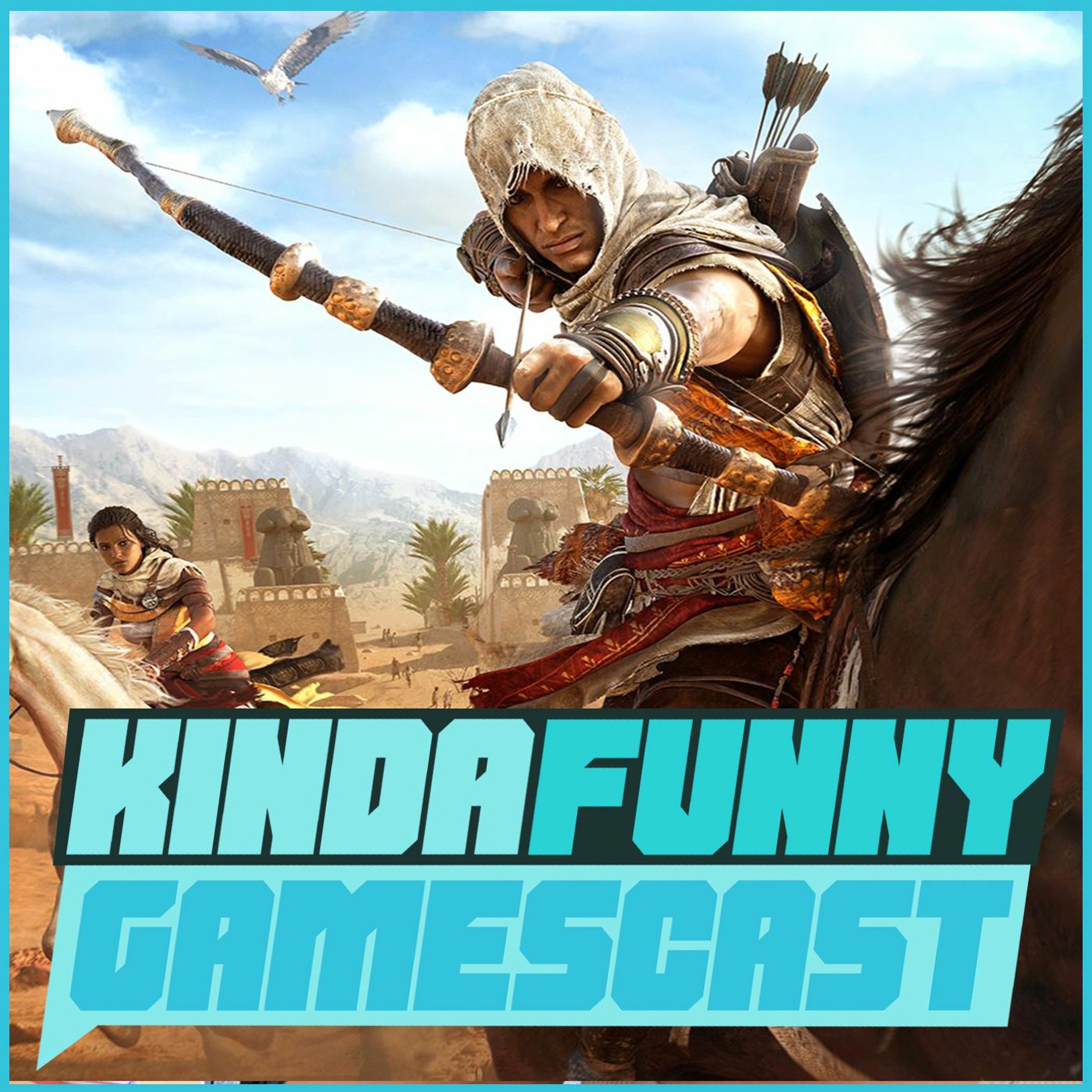 Mario Odyssey, AC Origins, Wolfenstein 2 (w/ Bruce Greene) - Kinda Funny Gamescast Ep. 142