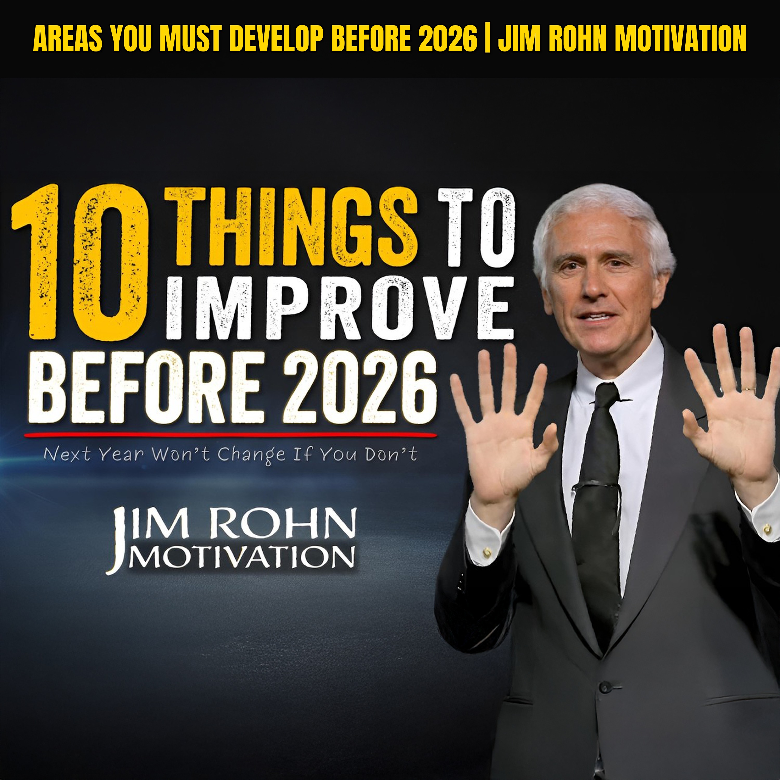 Areas You Must Develop Before 2026 | Jim Rohn Motivation