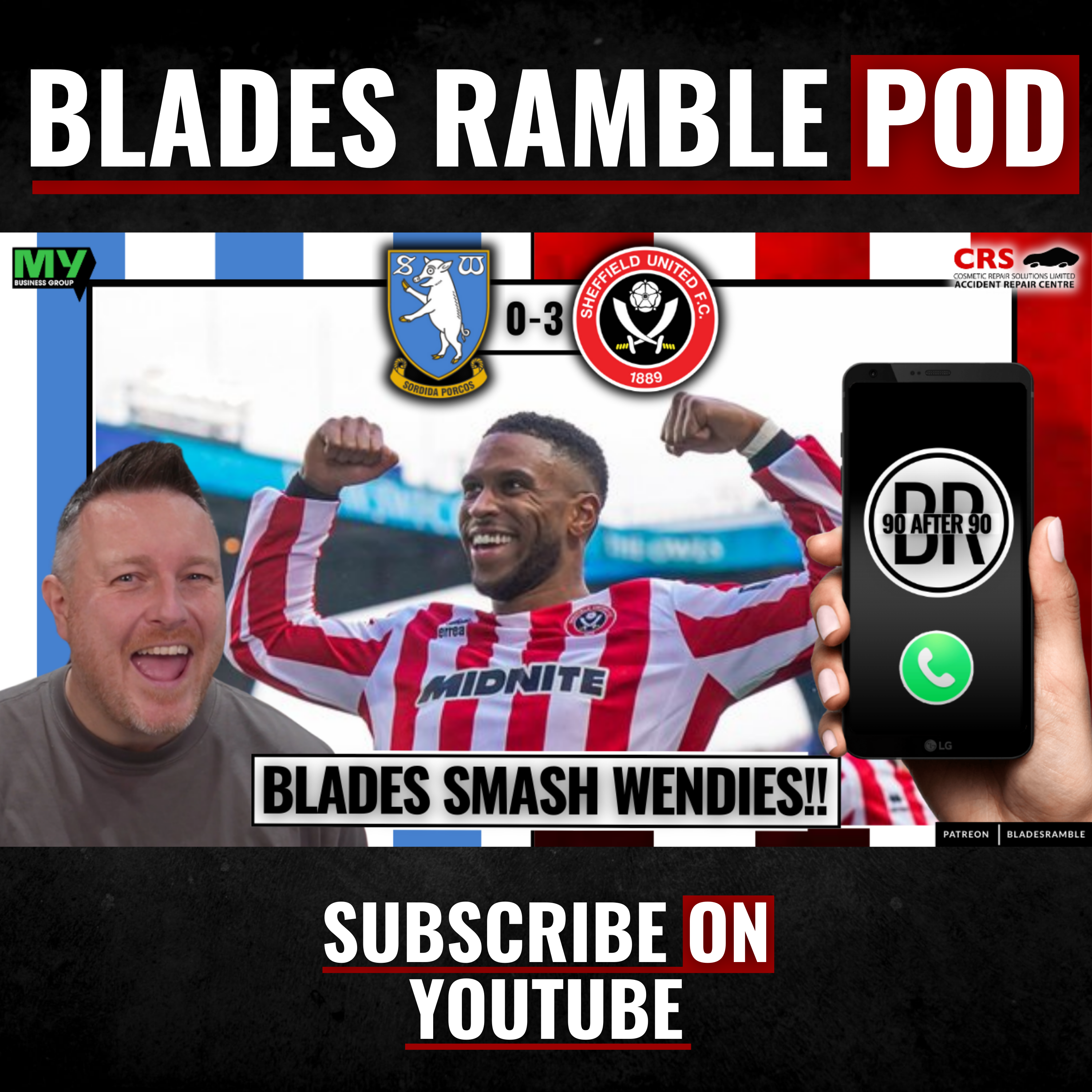 ⚔️📱 90 AFTER 90 — BLADES BATTER THE PIGS 3–0! 📱🐖