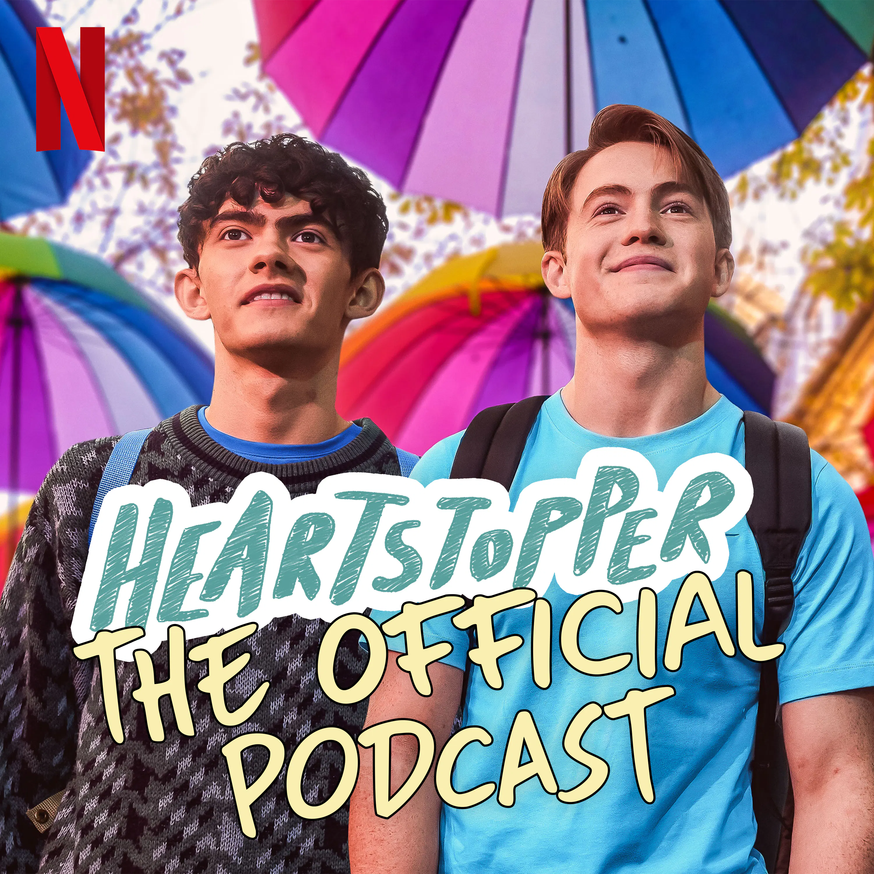 Heartstopper: Ep 1 Joe Locke and Kit Connor spill the tea on Season 3’s ADULT THEMES with Tia Kofi episode artwork
