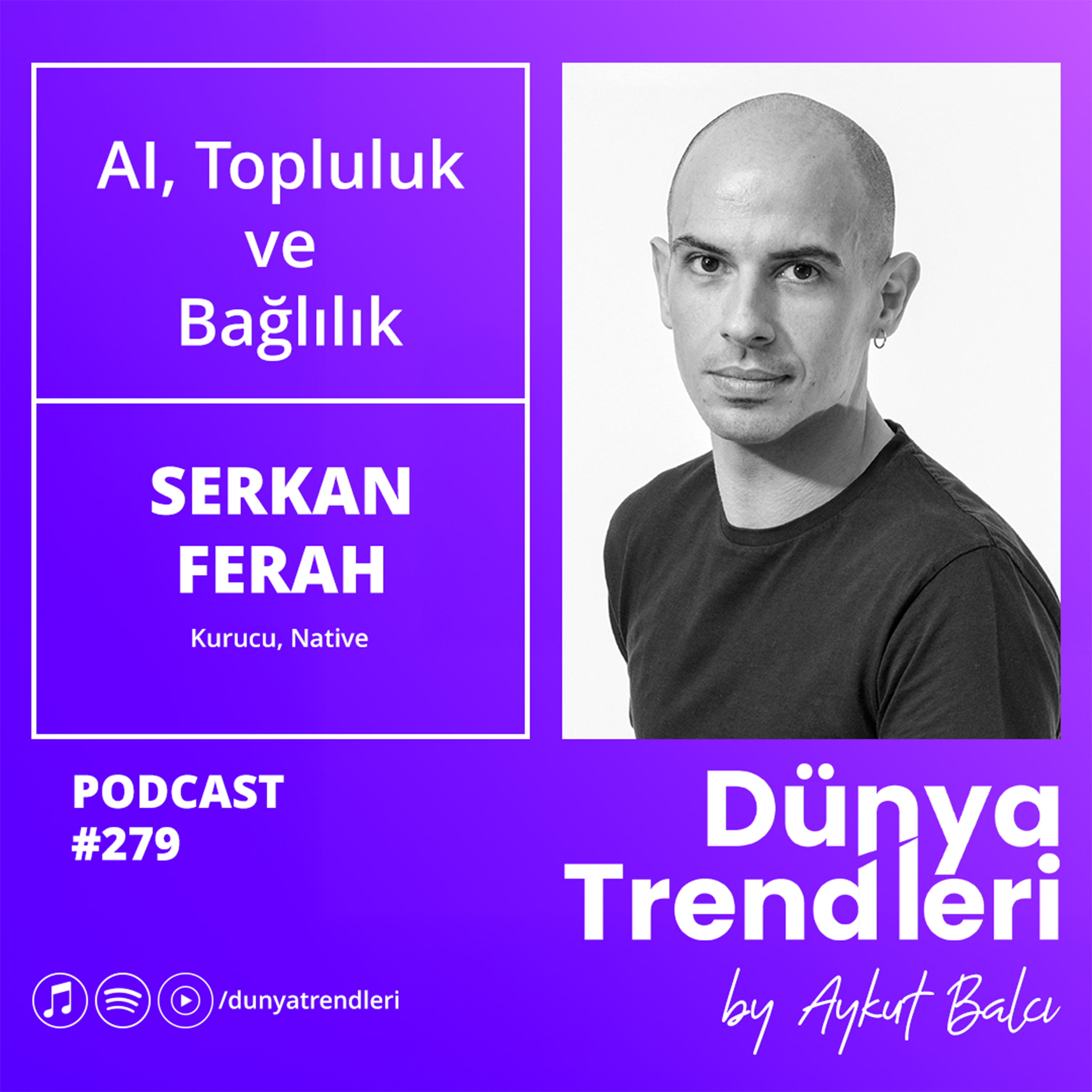 AI, Topluluk  ve  Bağlılık - Konuk: Native Kurucusu Serkan Ferah