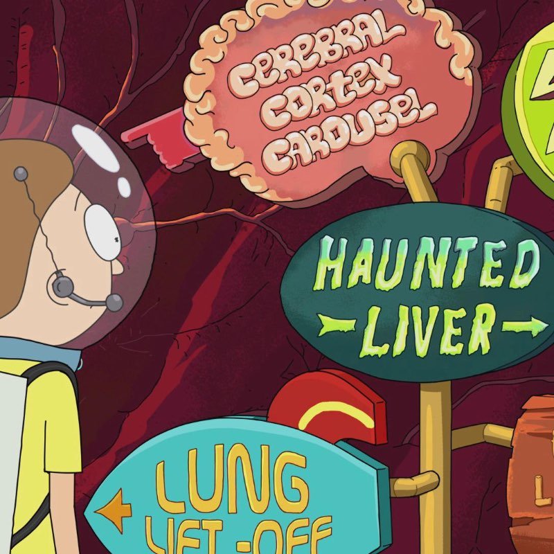 Rick & Morty's Anatomy Park episode artwork
