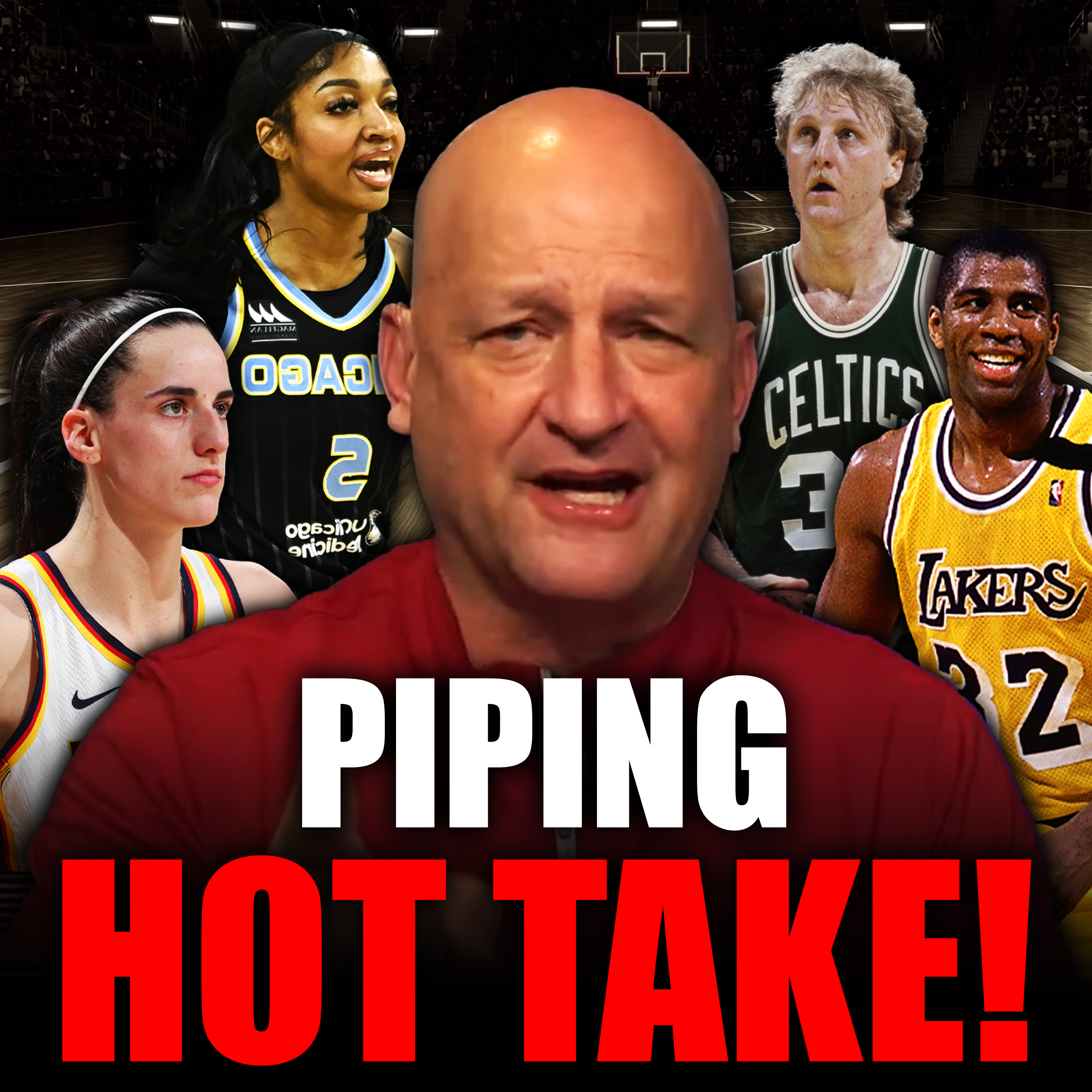 Magic Johnson Inserts Himself Into Caitlin Clark vs. Angel Reese Rivalry + Seth Greenberg & Bobby Burack | episode artwork