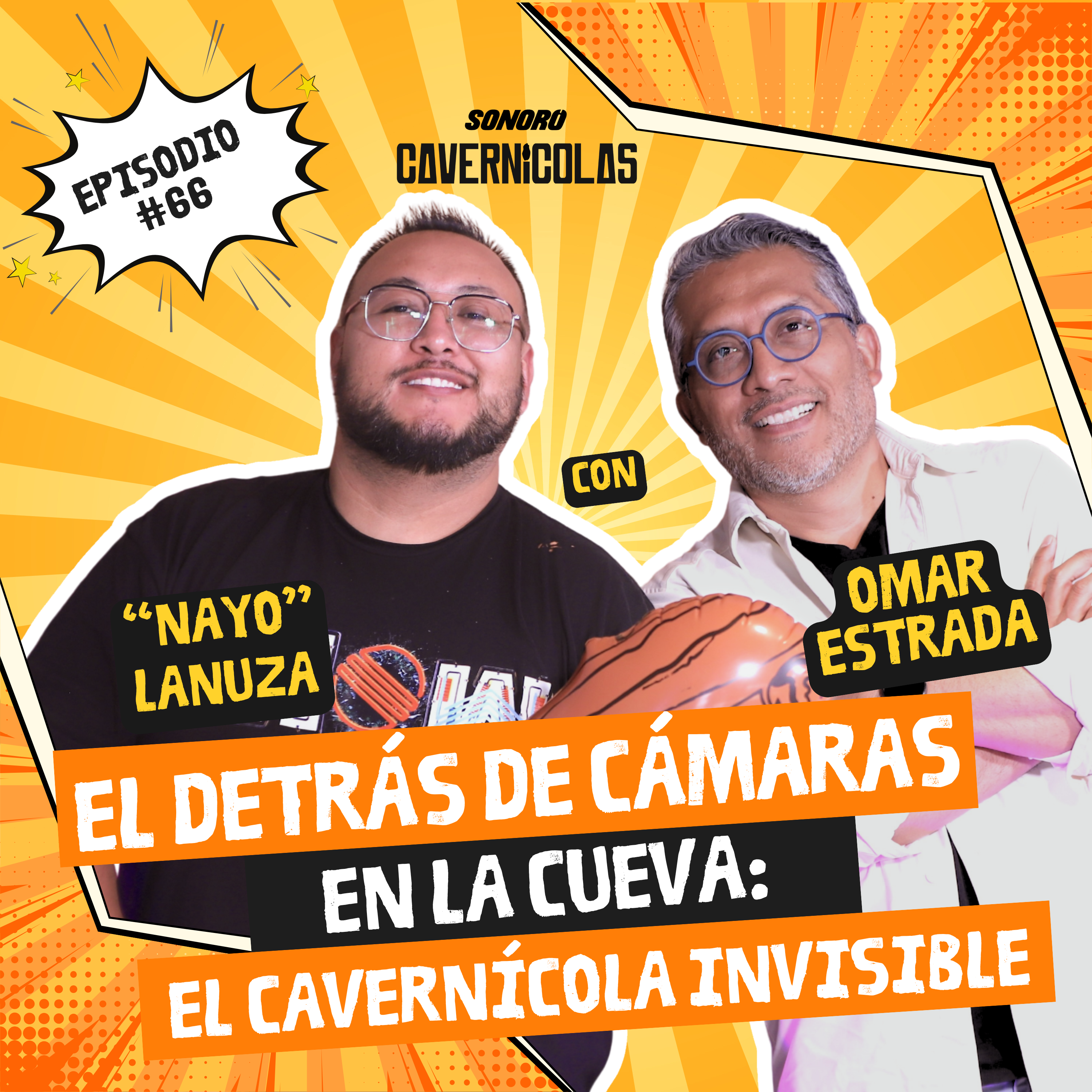 El detrás de cámaras en la cueva: El Cavernícola Invisible. Con "Nayo" Lanuza episode artwork