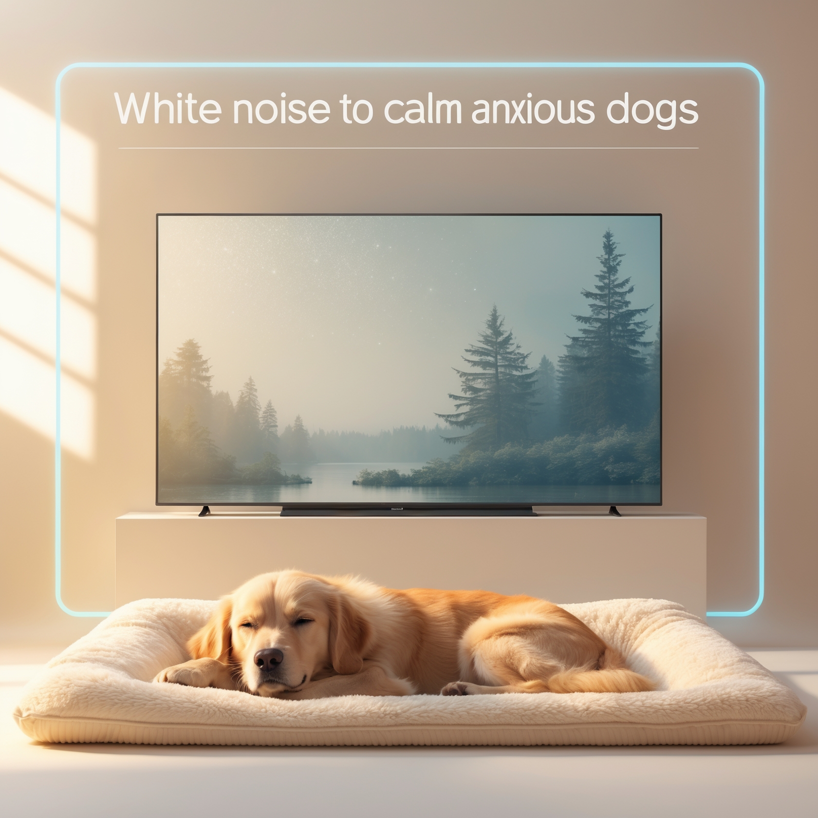Dog TV 🐶 | White Noise to Calm Anxious Dogs