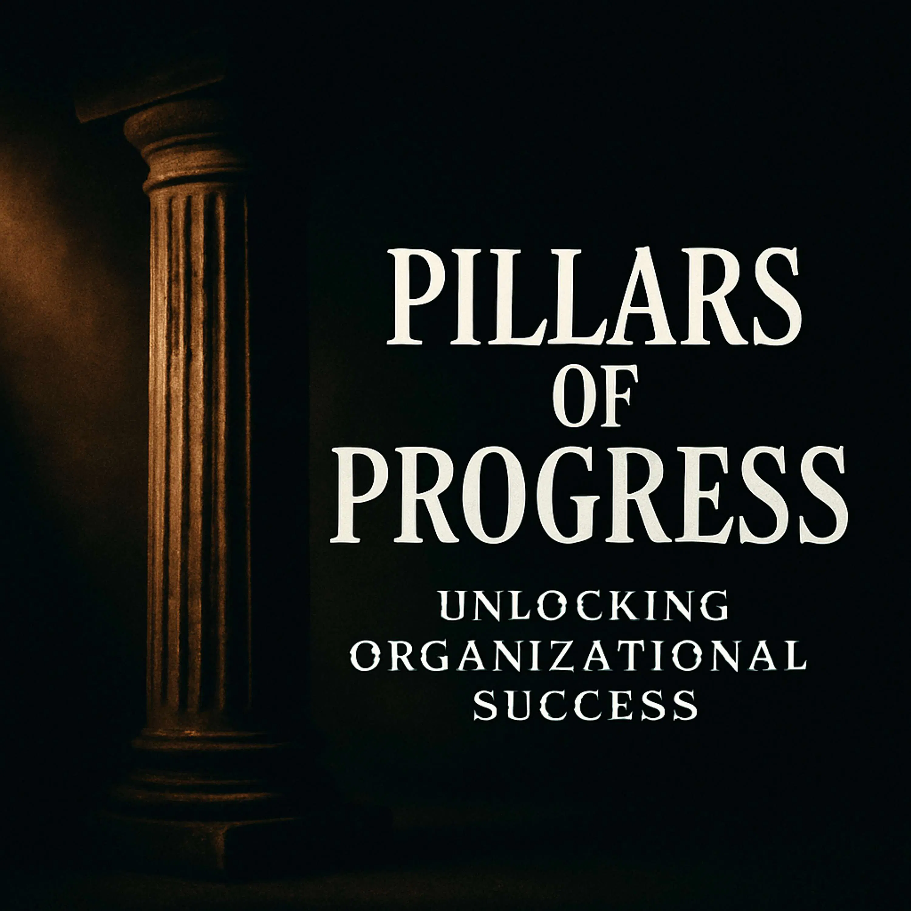 Pillars of Progress Unlocking Organizational Success podcast artwork
