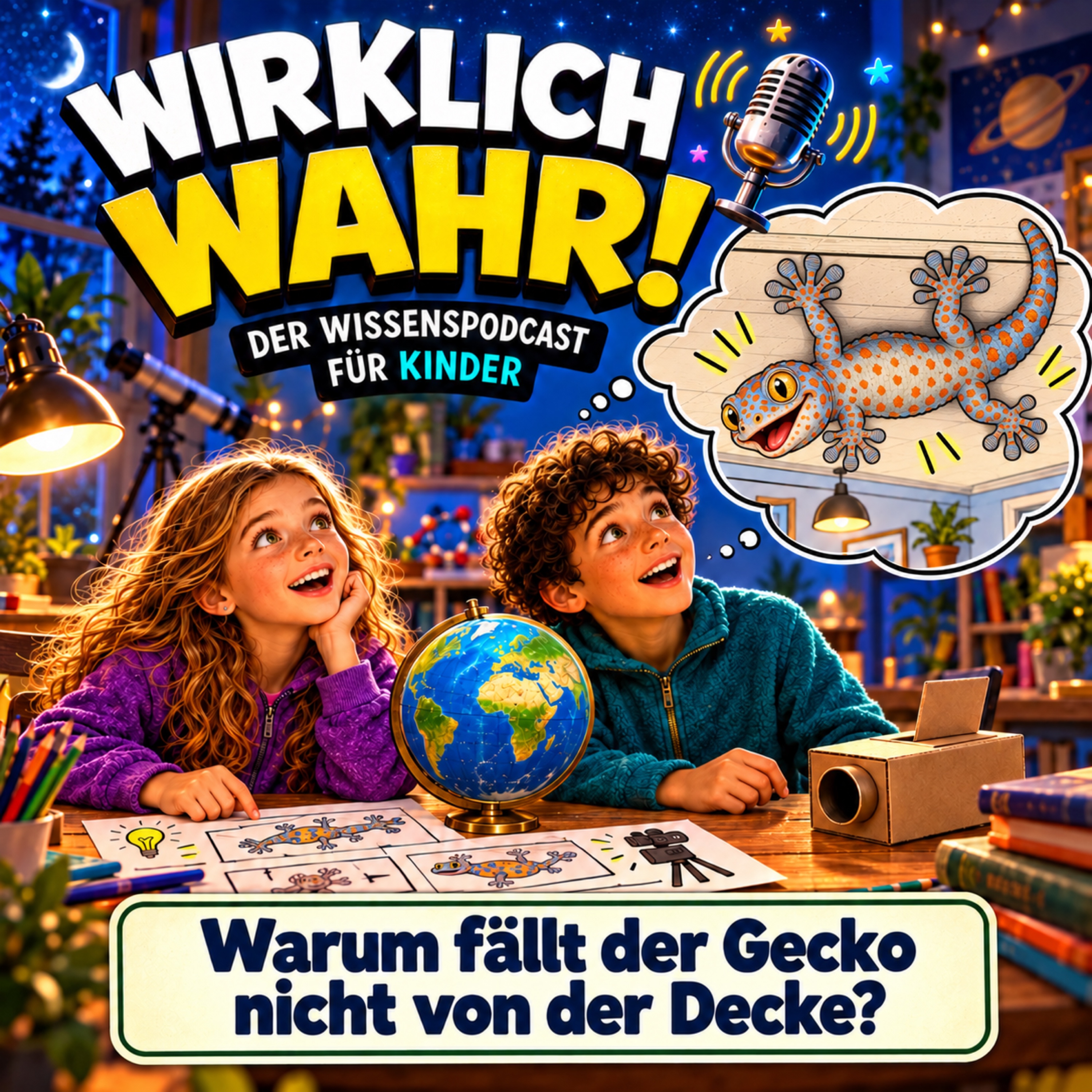 Cover: Frag nach! Warum fällt der Gecko nicht von der Decke?