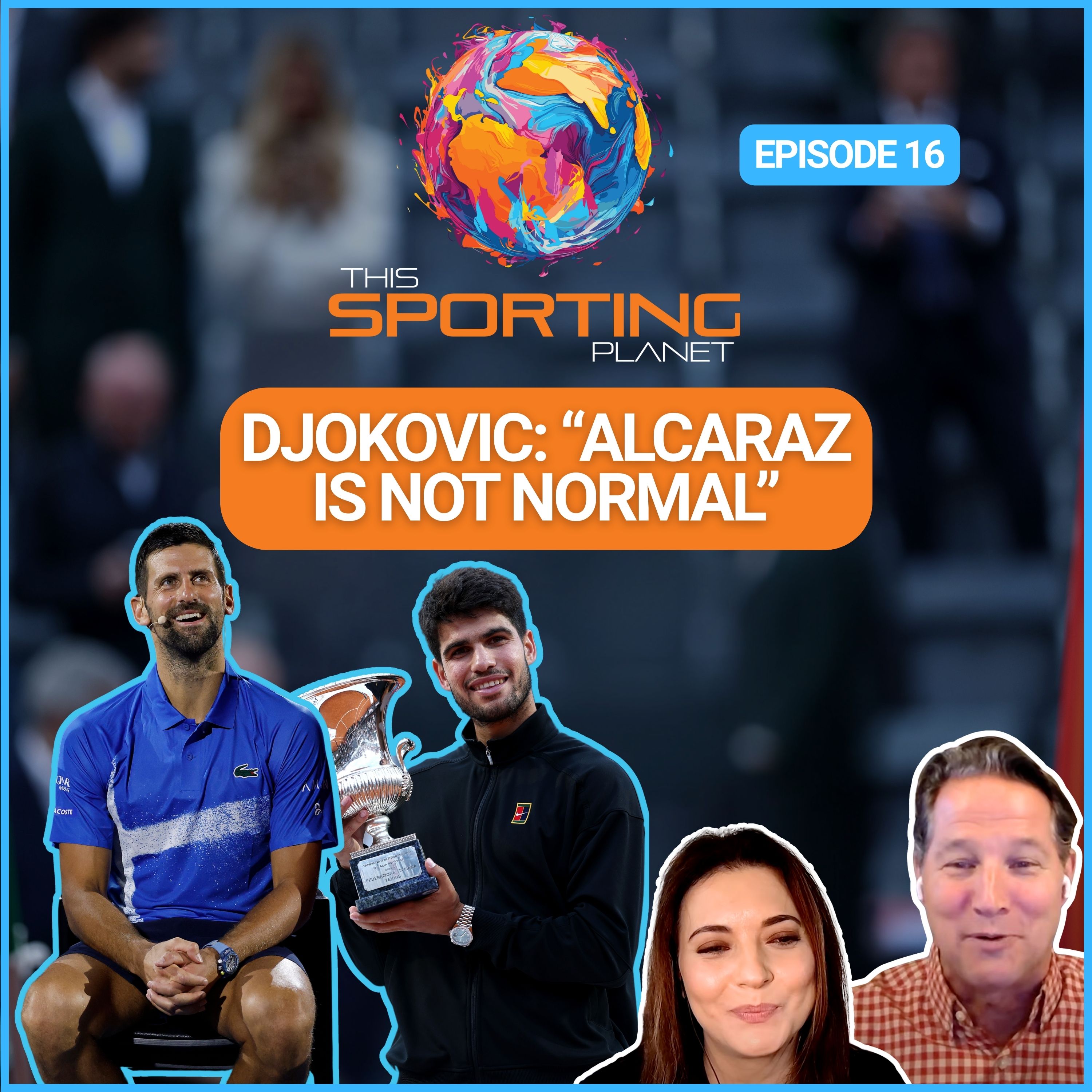 Tennis: Wimbledon & Roland Garros Preview, The Alcaraz-Sinner Rivalry & Djokovic's Future episode artwork