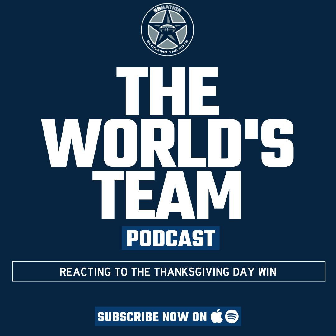 The World's Team: Reacting to the Thanksgiving Day win