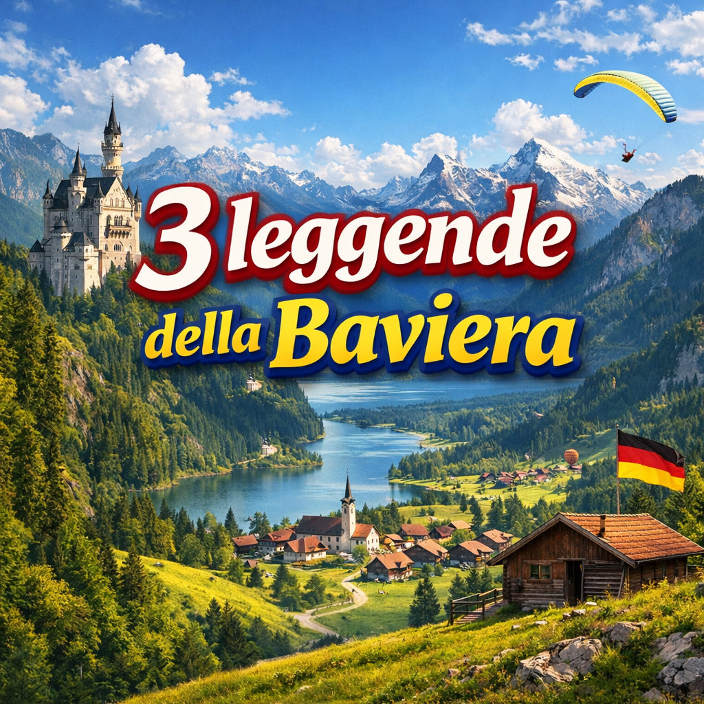 3 leggende della Baviera (Germania)