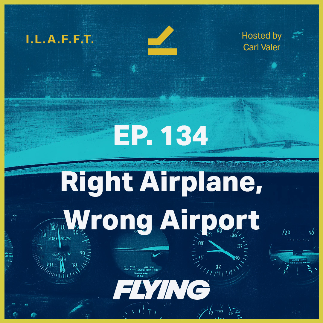 134. Right Airplane, Wrong Airport episode artwork